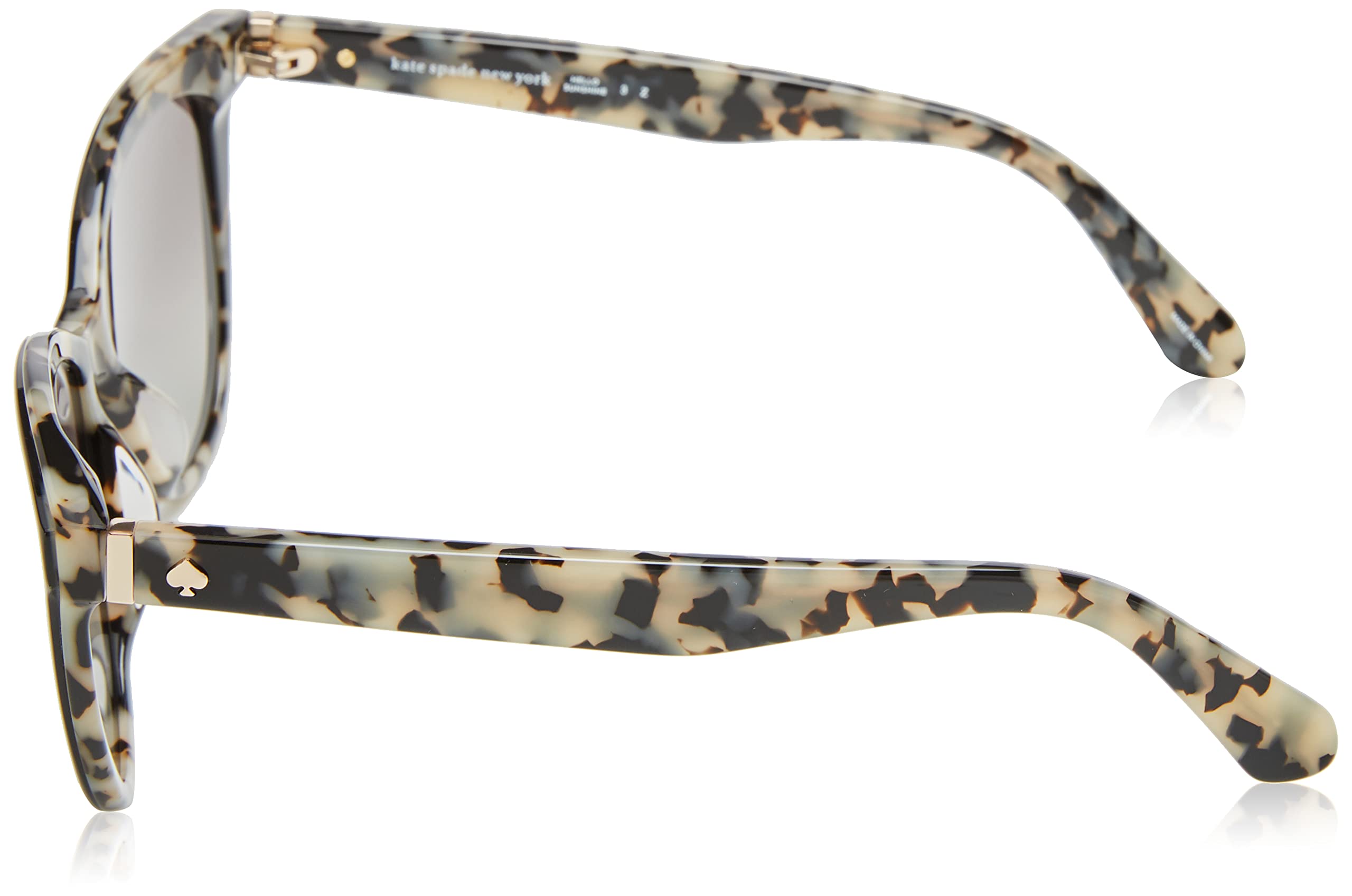 Kate Spade New York Women's Daesha Round Sunglasses - UV Protection, Polarized Lenses for Fashion & Outdoor Activities | Perfect for Beach, Driving & Summer Style