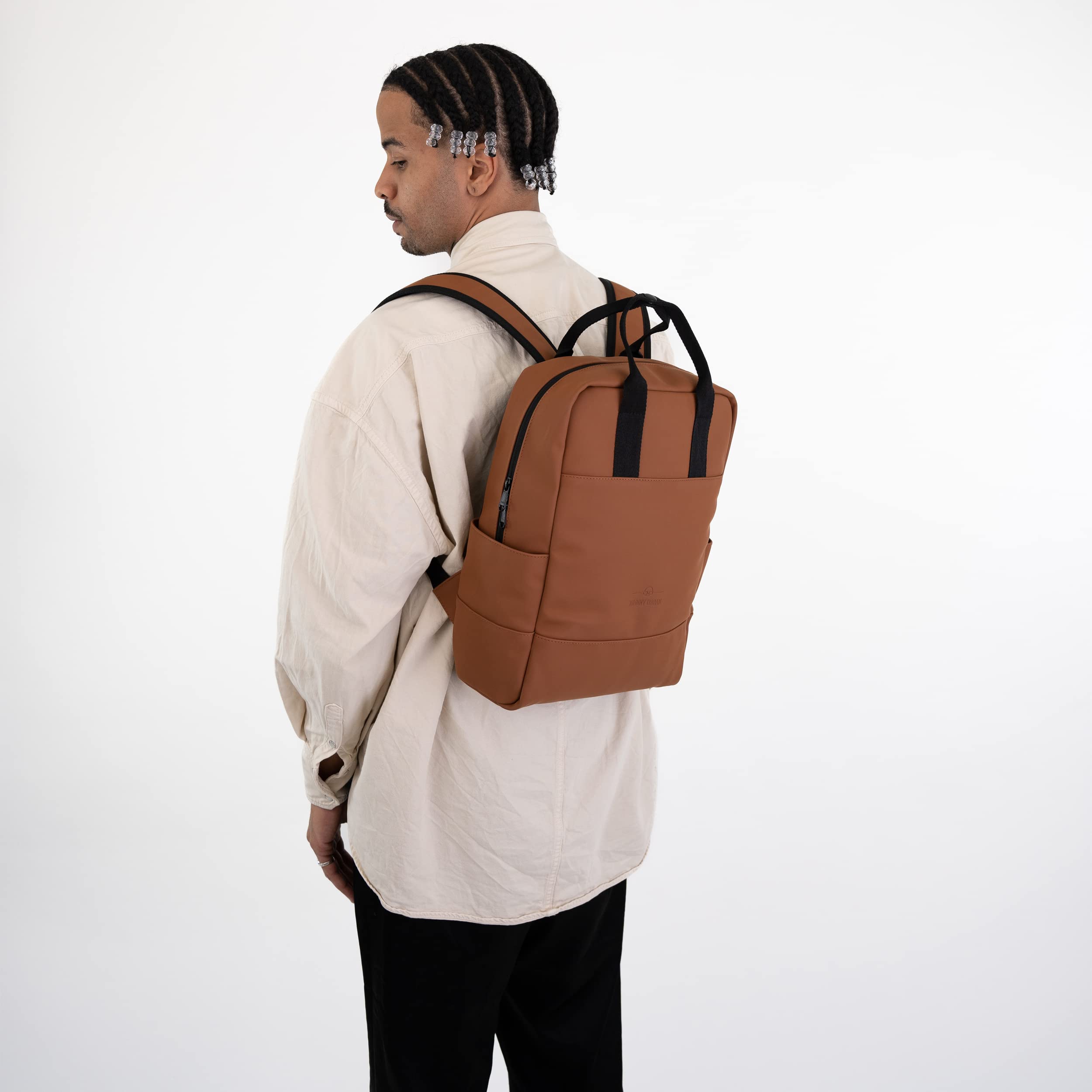 Johnny Urban Hailey Unisex Travel Backpack for College & Work - Stylish Waterproof Laptop Backpack Fits 14 Inch Computer - Perfect for Commuting, School & Business Trips