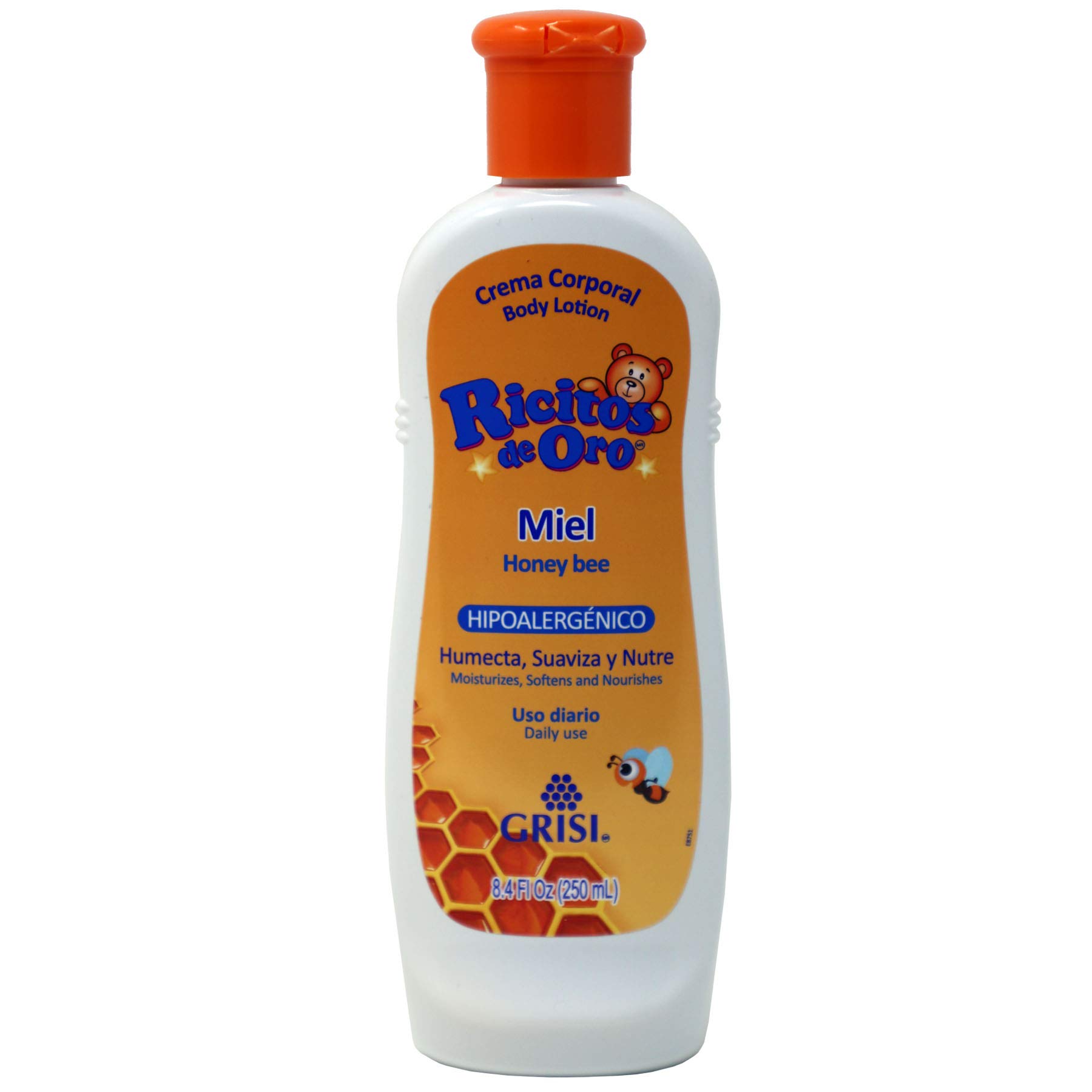 Goldilocks Honey Body Lotion - Hypoallergenic Baby Lotion with Natural Honey Extract, 8.4 Fl Oz - Gentle Moisturizer for Sensitive Skin & Newborn Care | Perfect for Daily Hydration & Post-Bath Nourishment