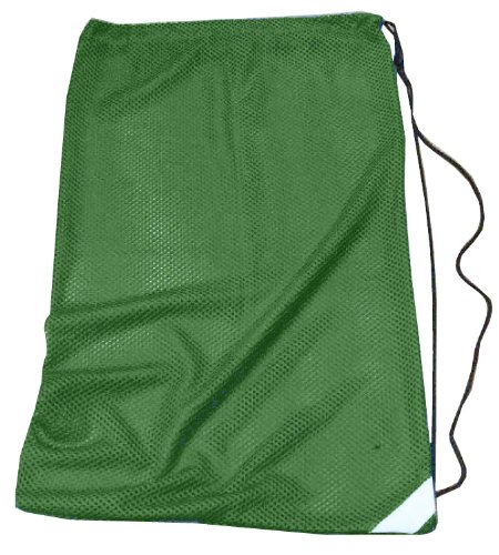 Rise Mesh Equipment Bag - Durable & Breathable Gear Storage for Sports, Gym, Travel - Perfect for Basketball, Soccer, Camping Gear Organization (Hunter Green)