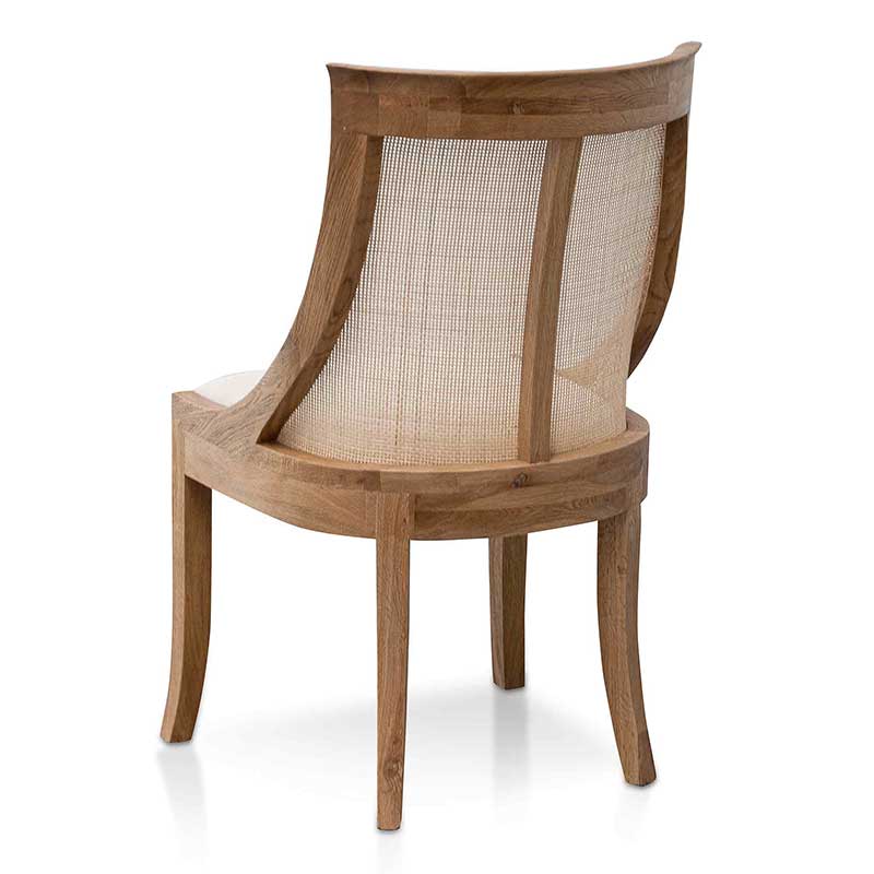 Modern Light Beige Dining Chairs Set of 2 - Comfortable Upholstered Kitchen Chairs for Dining Room, Breakfast Nook, and Small Space Decor