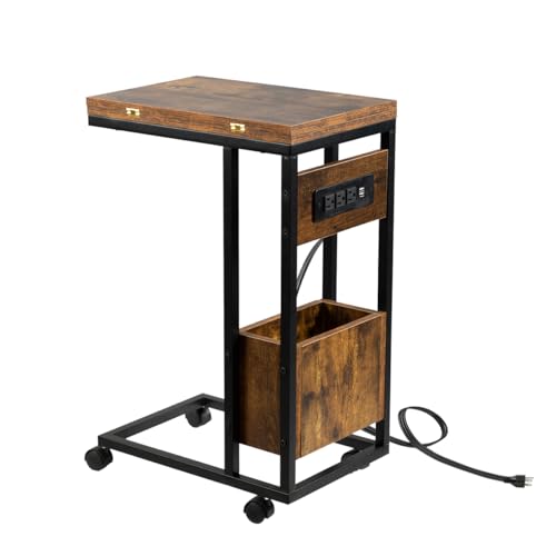 Rustic Brown-charging Station