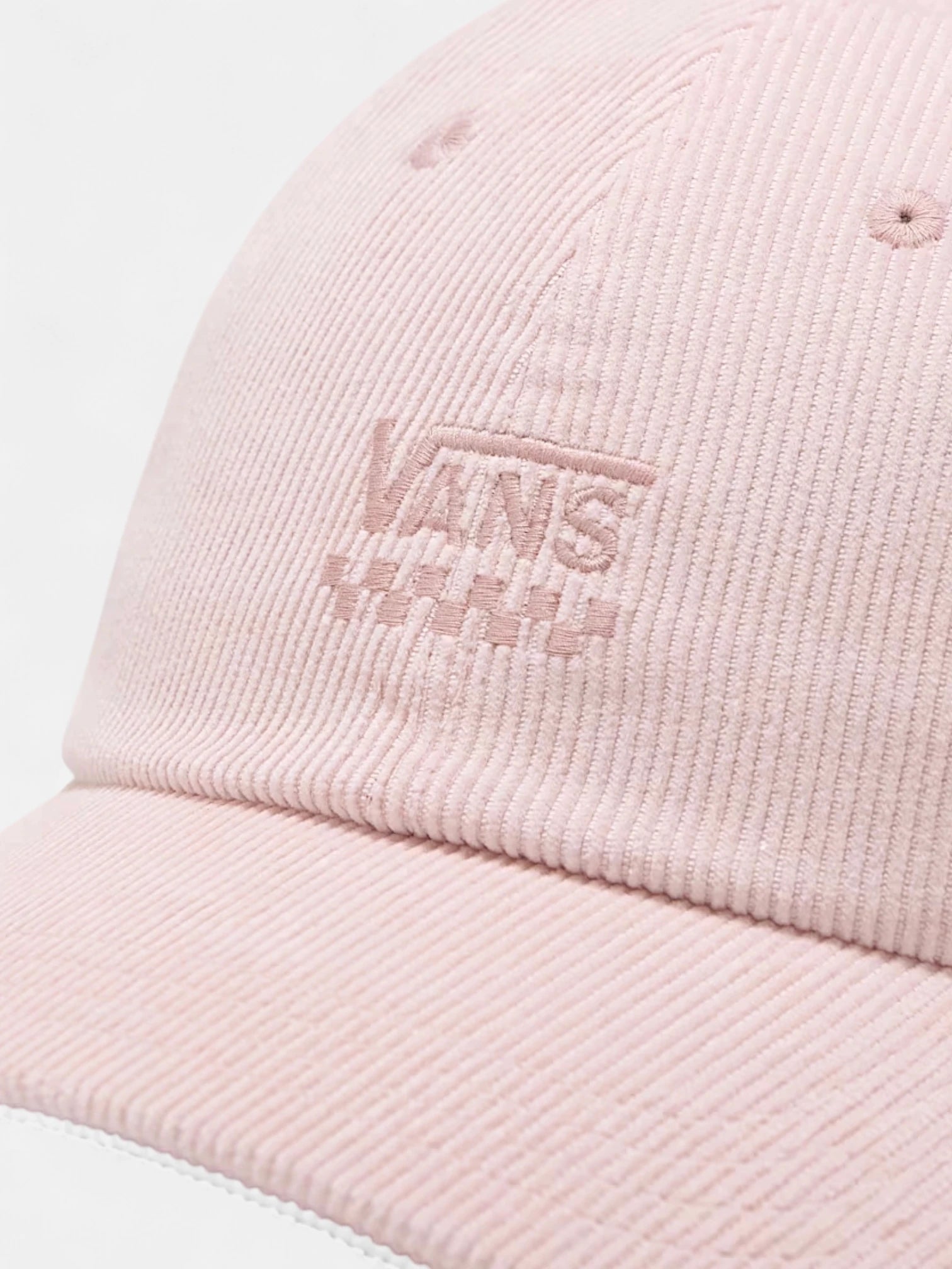 Vans Court Side Curved Bill Jockey Cap - Pink Baseball Hat for Men & Women | Casual Streetwear, Skateboarding, Outdoor Activities