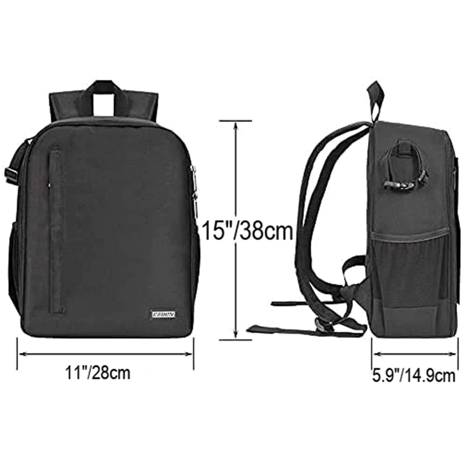 Professional Waterproof DSLR/SLR Mirrorless Camera Backpack - Compatible with Sony Canon Nikon - Perfect for Travel, Hiking & Photography Sessions