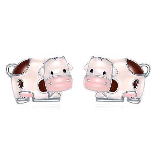 Cow Stud Earrings