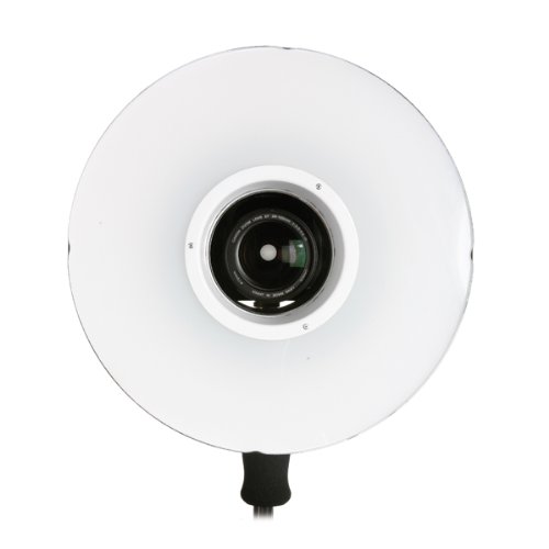 Bowens BW-7675 110 Degree Photography Reflector with Diffuser - Black Light Modifier for Studio Portrait, Product & Fashion Photography