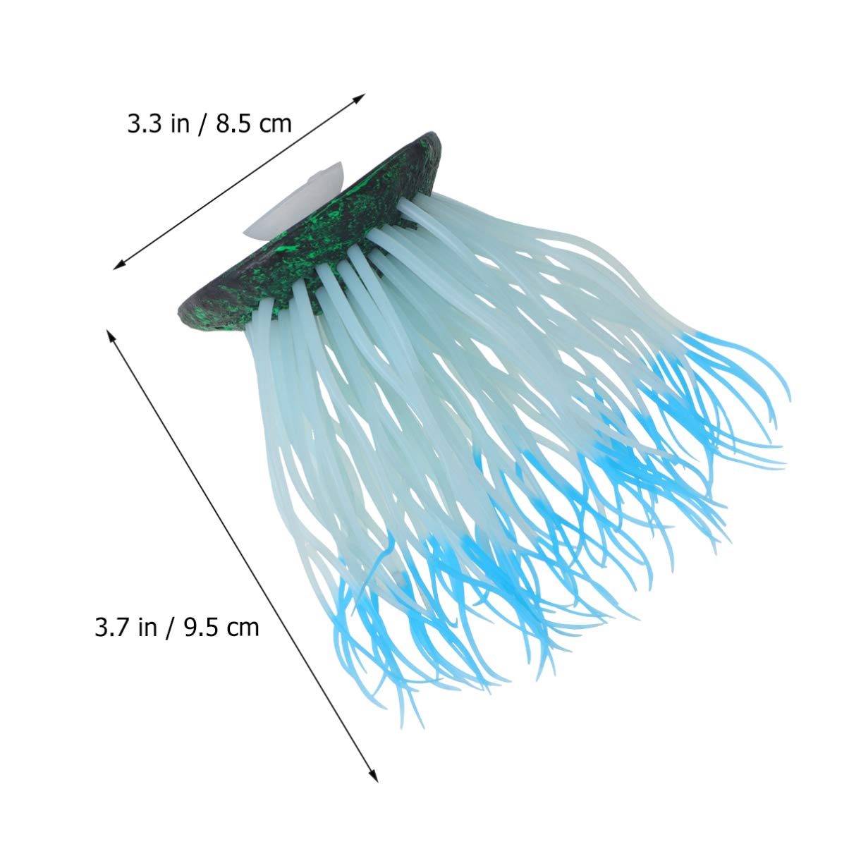 POPETPOP Artificial Aquarium Plants - Plastic Coral Decor, Water Grass, Sea Anemone & Urchin Ornaments for Saltwater & Freshwater Fish Tanks - Perfect for Home, Office Aquarium Decoration & Marine Habitat Enhancement