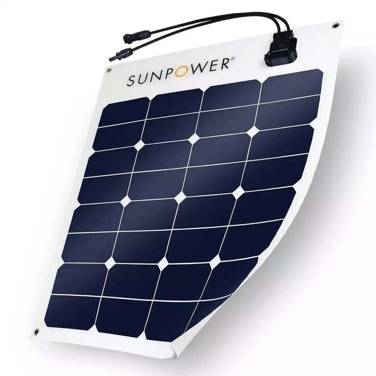SunPower SPR-E-Flex Series 50W & 95W Flexible Solar Panels - Lightweight & Durable for RV, Boat, Camping & Off-Grid Power