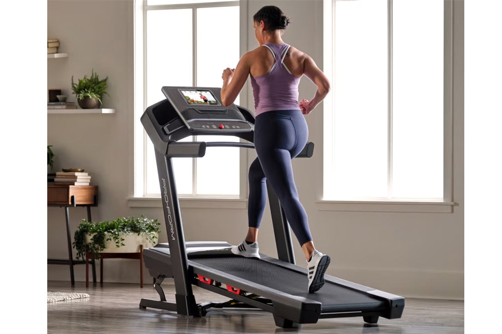 Proform Plus Trainer 1000 Treadmill - Premium Home Fitness Equipment for Running & Walking - Perfect for Small Spaces & Home Gyms