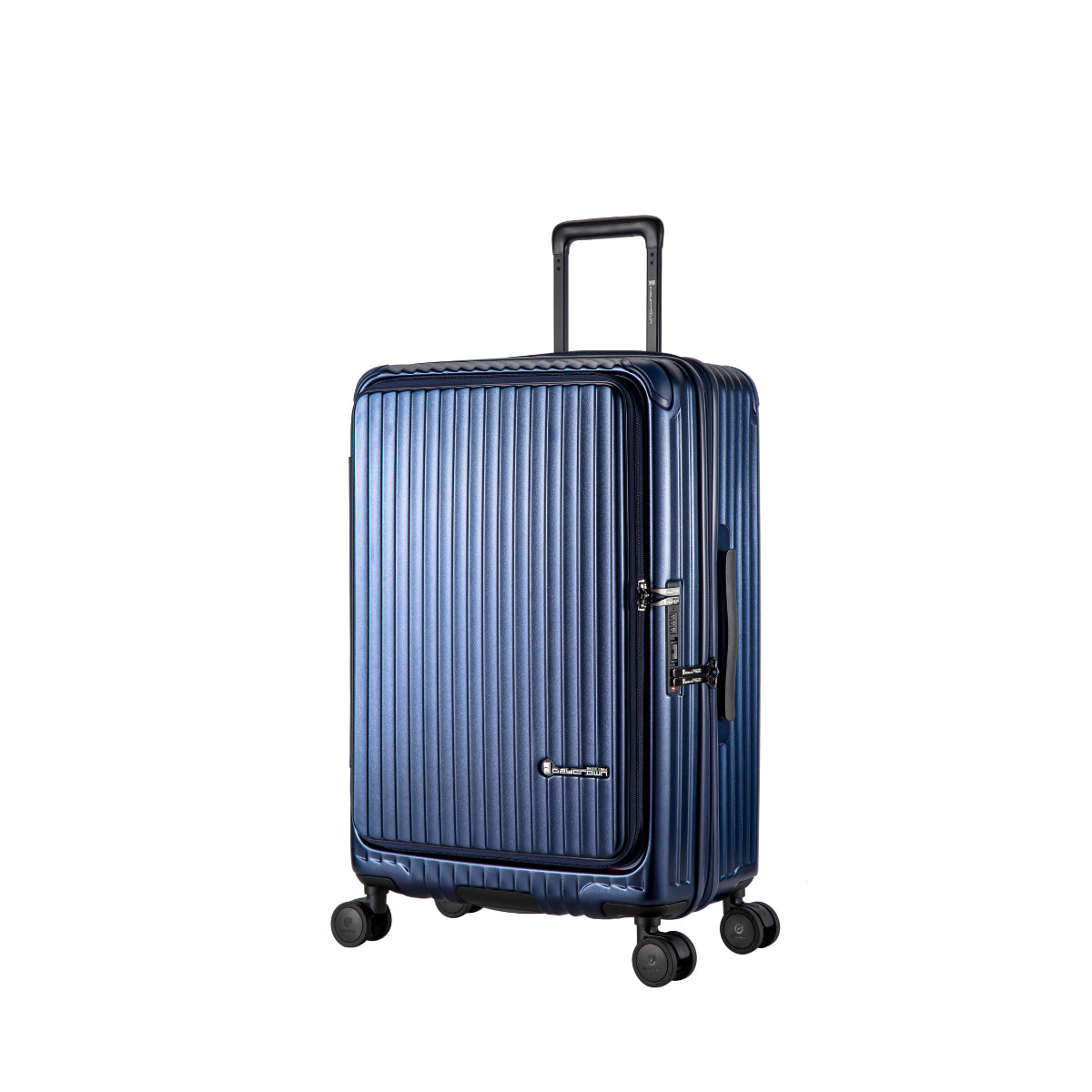 Daycrown 7828 Hinomoto Shock-Absorbing Wheels PC Expandable Front & Middle Opening Luggage - Perfect for Travel, Business Trips & Vacations
