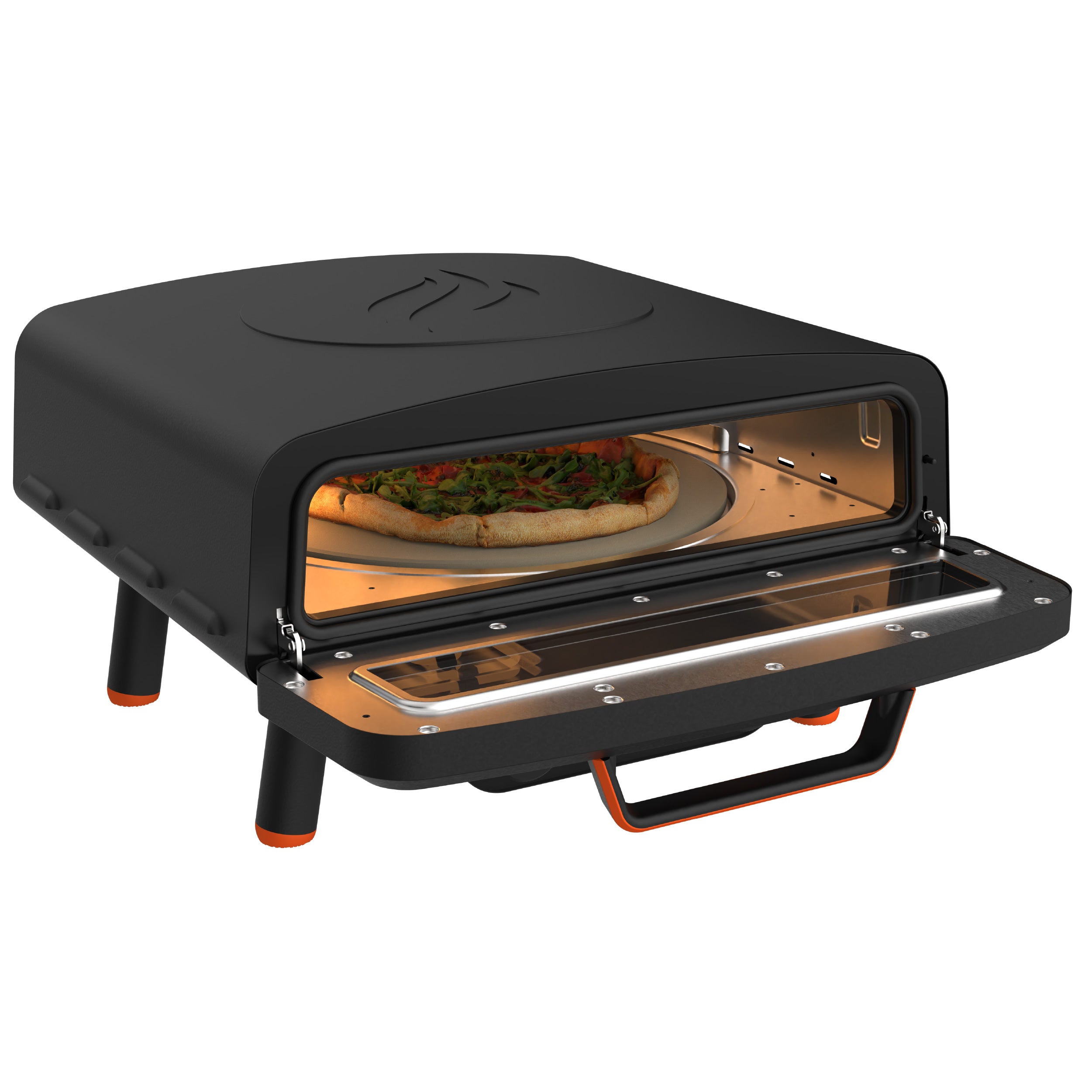 Best Electric Tabletop Pizza Oven for Home Use - Fast Cooking & Even Heating - Perfect for Kitchen, Outdoor Parties & Camping