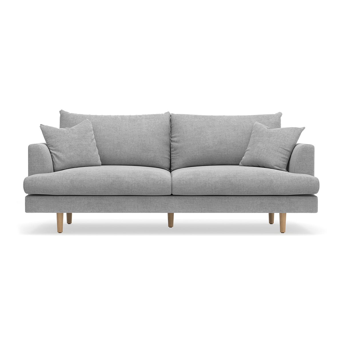 Byron Fabric 3-Seater Sofa - Comfortable Modern Living Room Couch for Small Spaces | Perfect for Apartments, Dorms & Cozy Homes