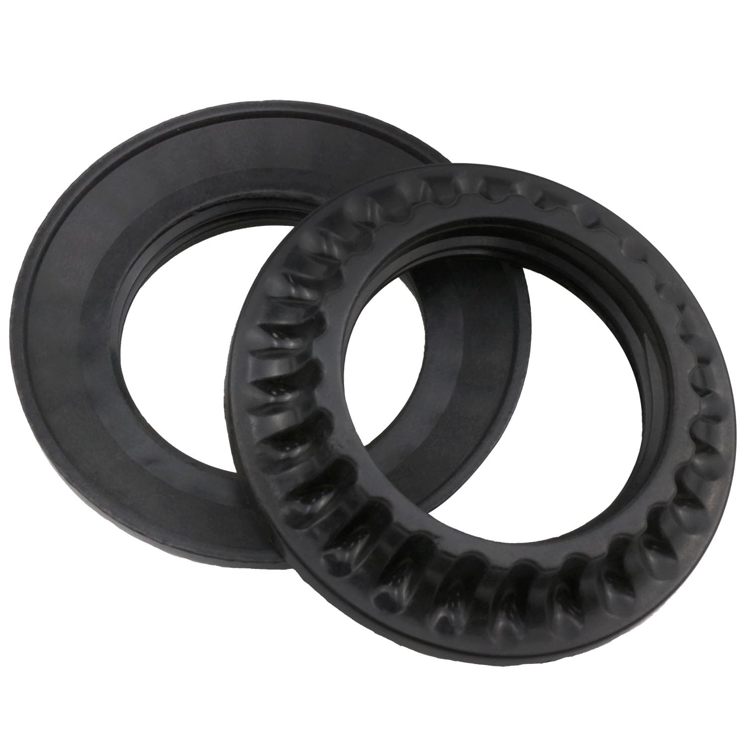 Durable E26 Light Socket Rings - 2PCS Black Lamp Shade Collar Rings with Replacement Adapters for Ceiling & Table Lamps - Perfect for Home, Office, and Restaurant Lighting Fixtures