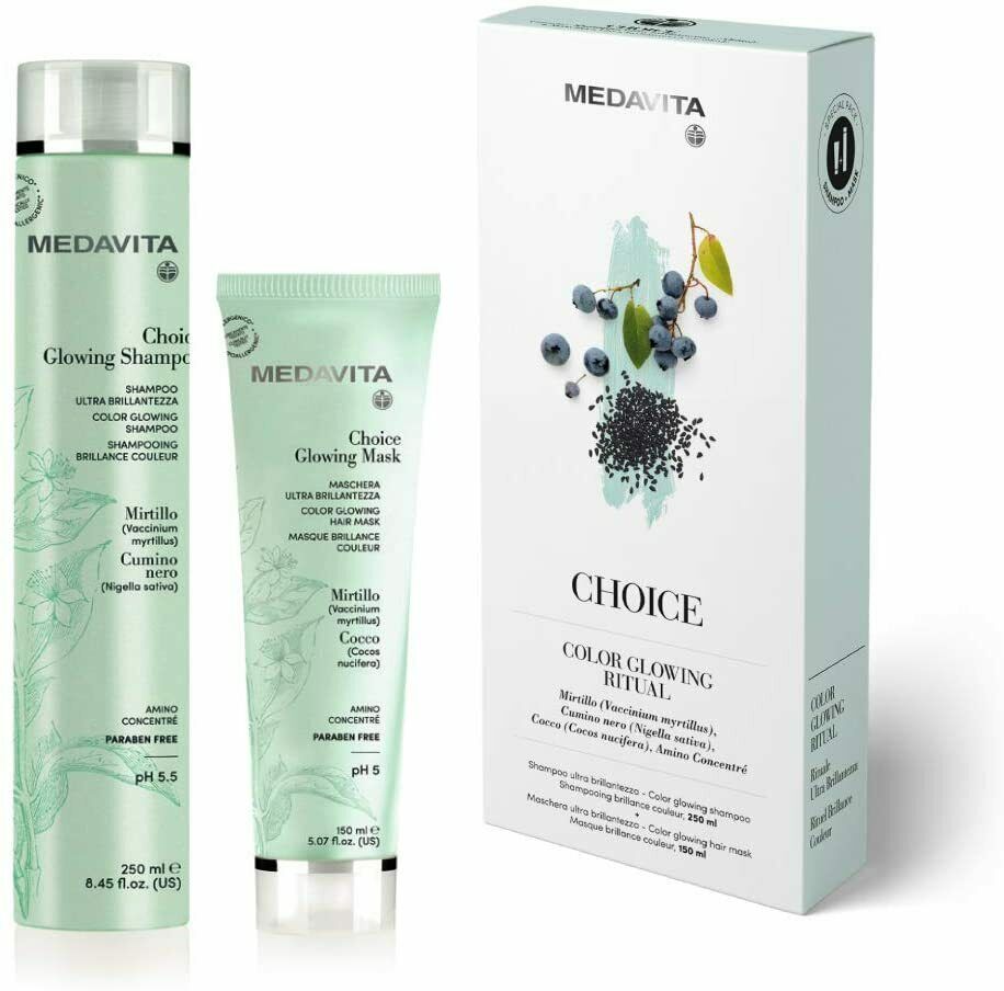 Choice Shampoo and Hair Mask Set - Sulfate Free & Nourishing for Dry Damaged Hair - Perfect for Daily Hair Care & Salon Quality Treatment at Home