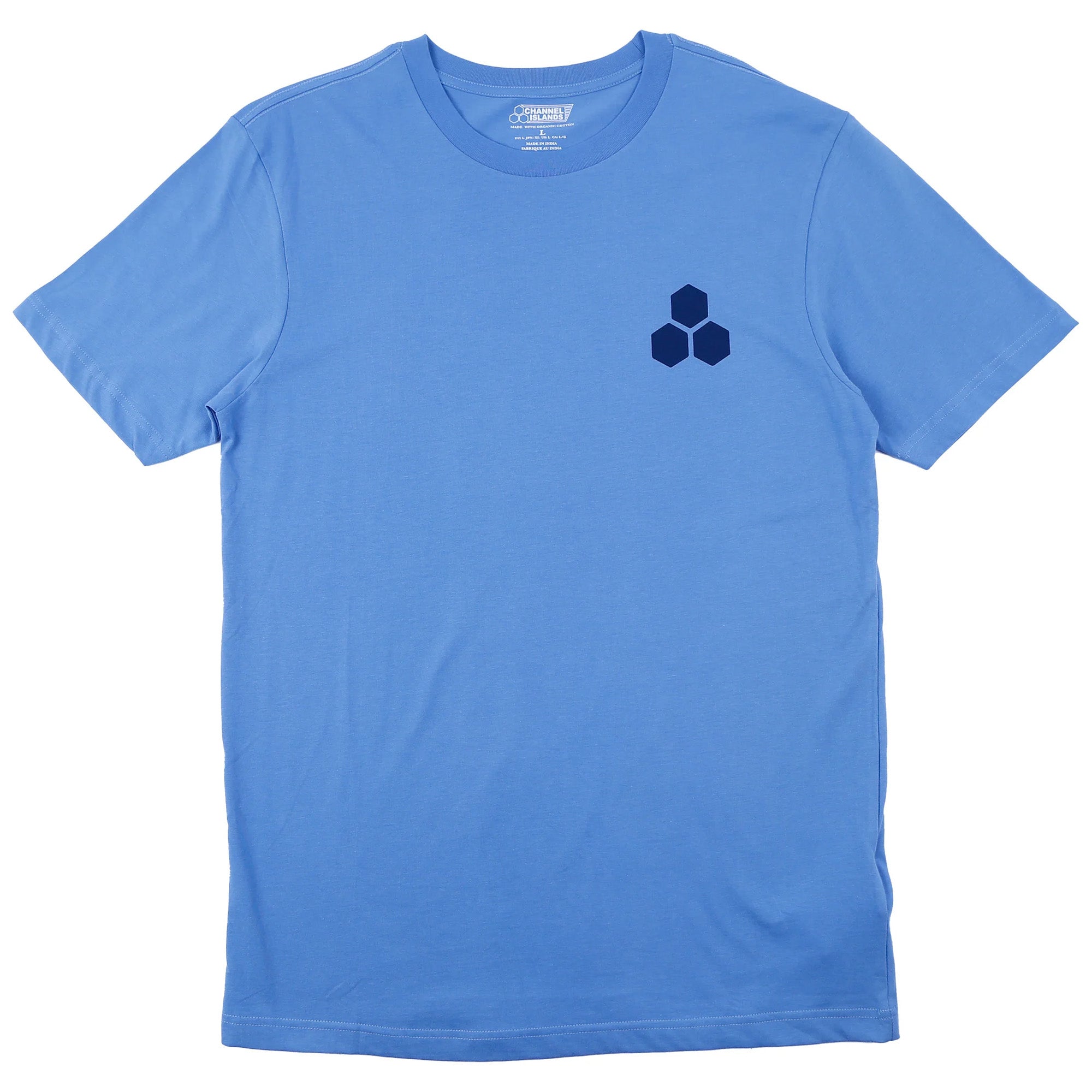Channel Islands Street Legal Youth Boys Short Sleeve T-Shirt - Lagoon Blue for Surfing, Skateboarding & Casual Wear
