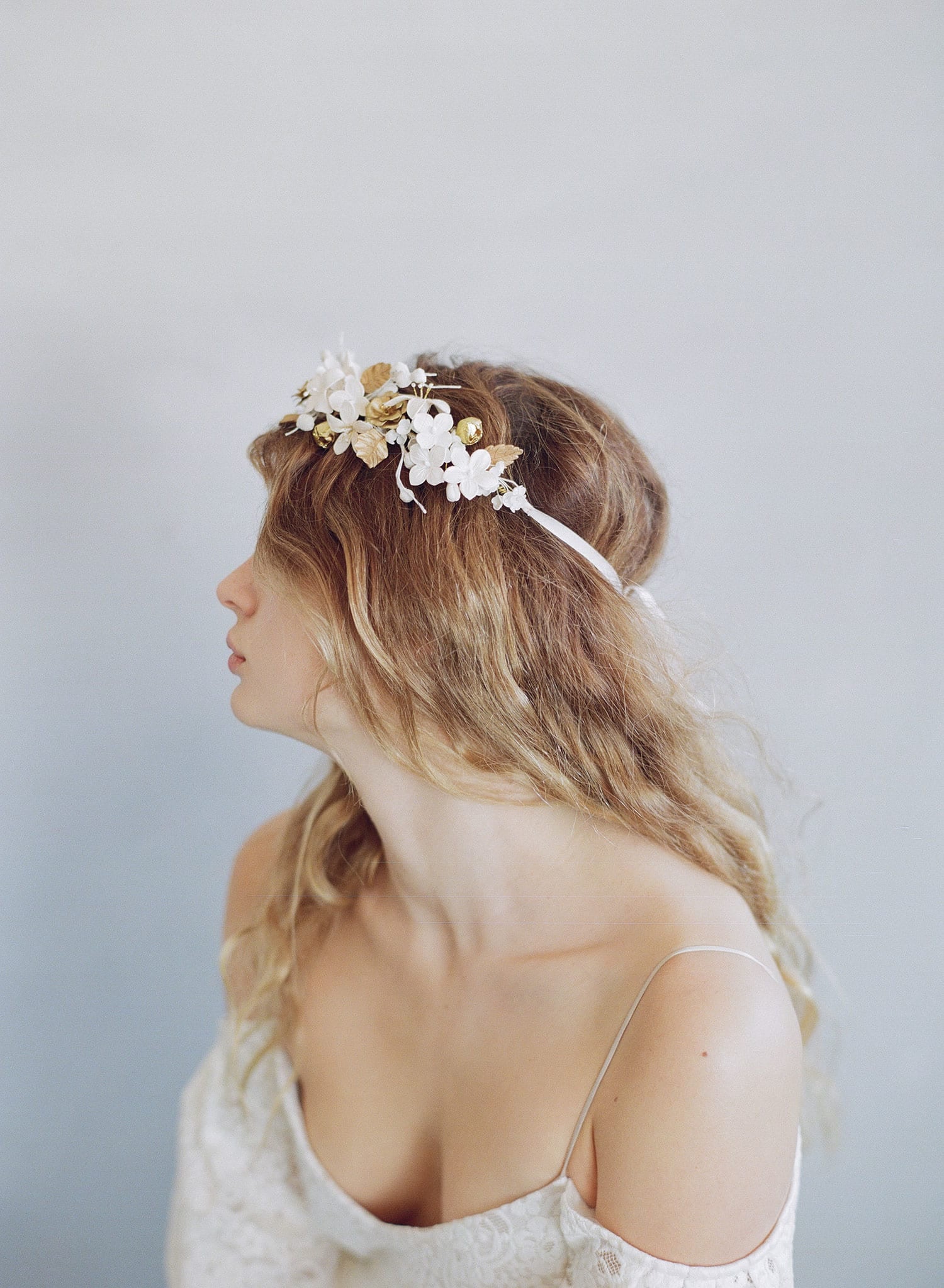 Woodland Flora Headband - Style #747 | Nature-Inspired Hair Accessory for Women, Perfect for Outdoor Weddings, Festivals & Boho Fashion