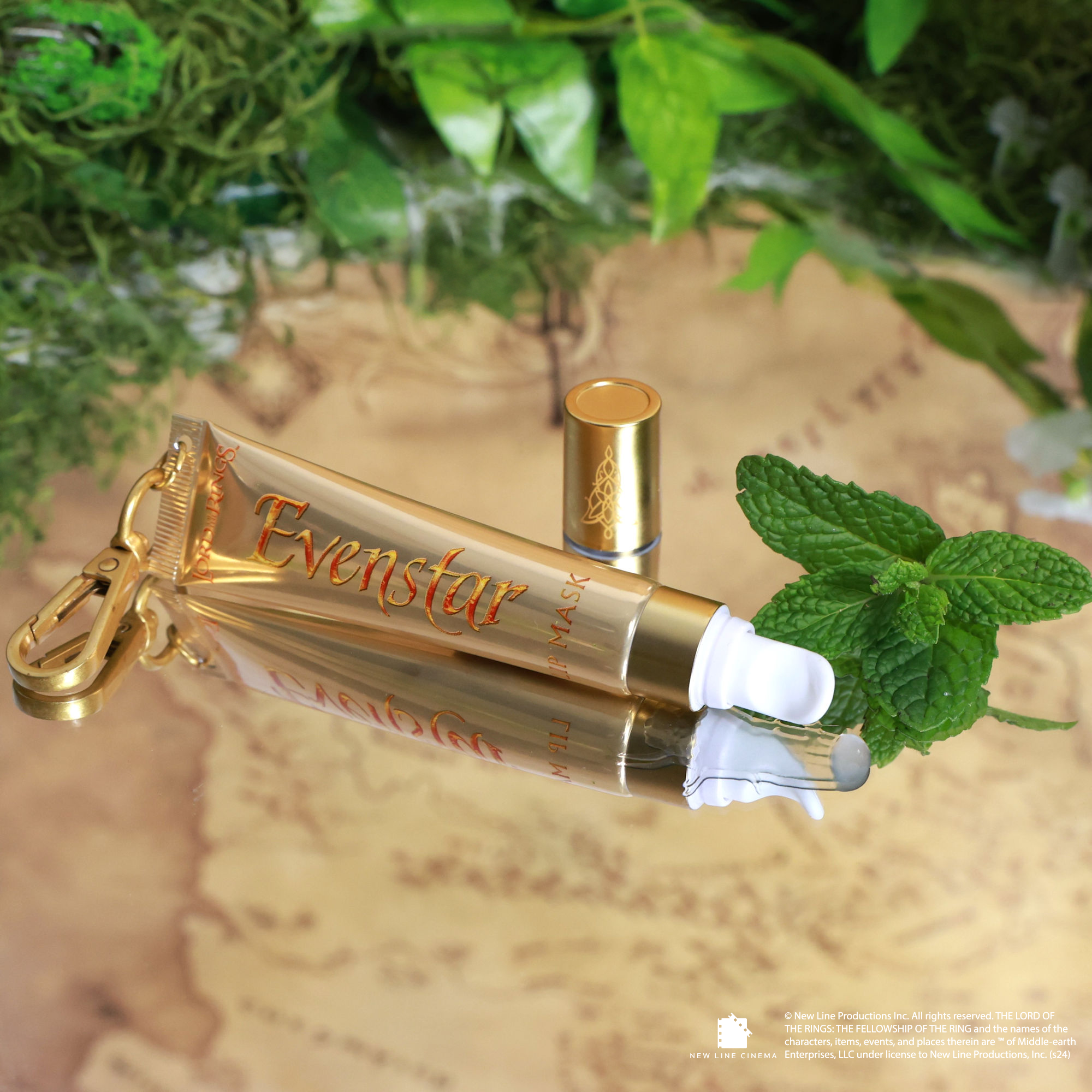The Lord of the Rings x Glamlite Evenstar Lip Treatment - Moisturizing Lip Balm for Dry Lips | Perfect for Cosplay, Daily Use & Gift Giving