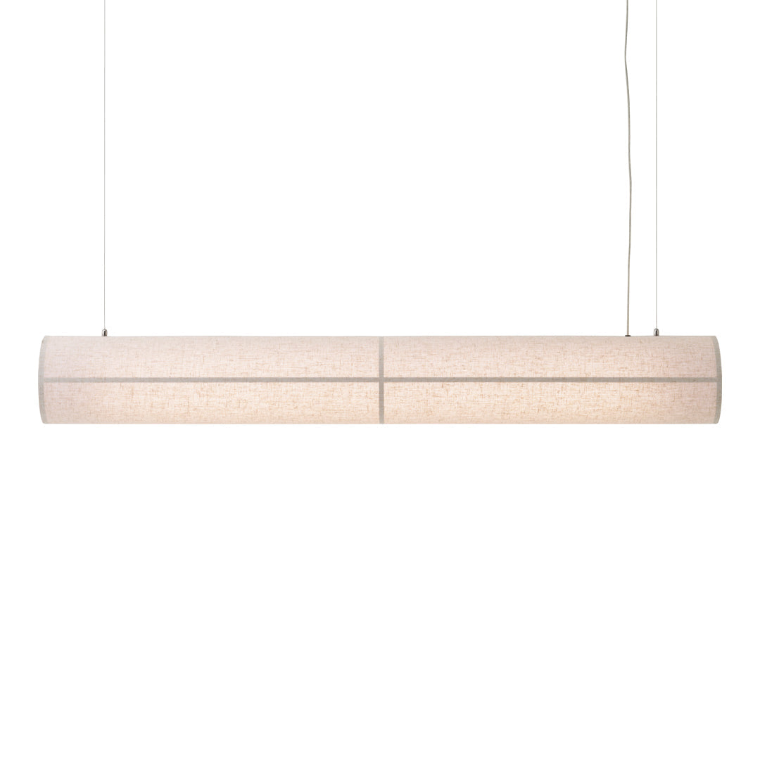 Hashira Linear Pendant Lamp - Modern Minimalist Hanging Light Fixture for Kitchen Island, Dining Room & Bedroom Lighting