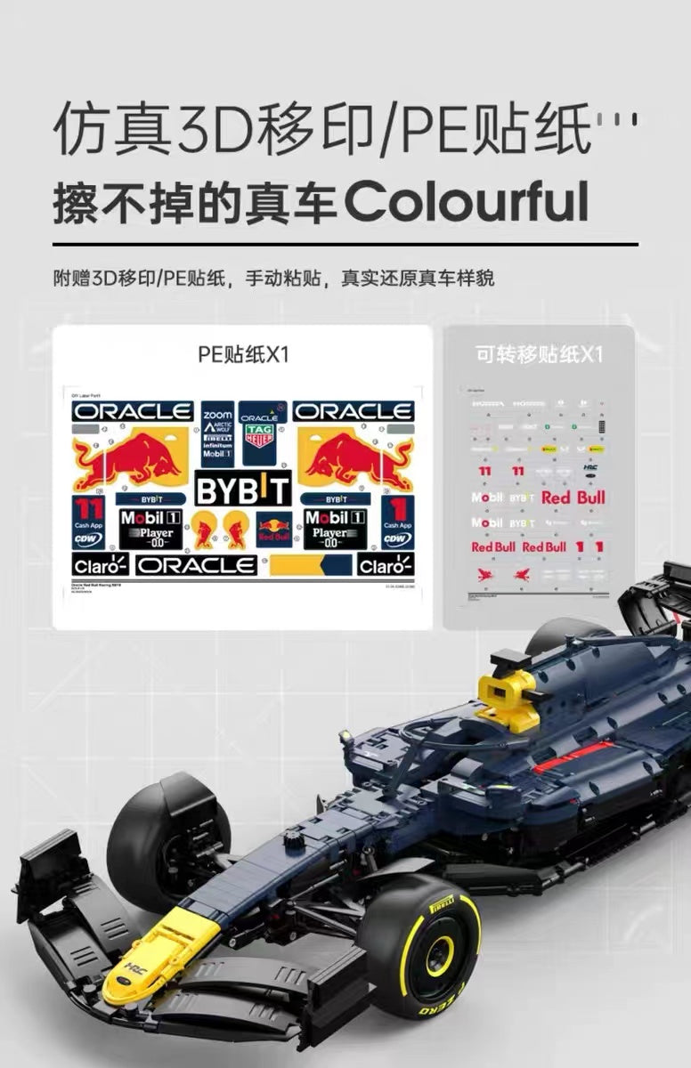 RASTAR 92500 Red Bull F1 RB19 Model Car - 1:14 Scale Die-Cast Racing Car Collection - Perfect for F1 Fans, Gift & Home Decoration - Use for Display, Racing Enthusiast Collections, and Office Decor