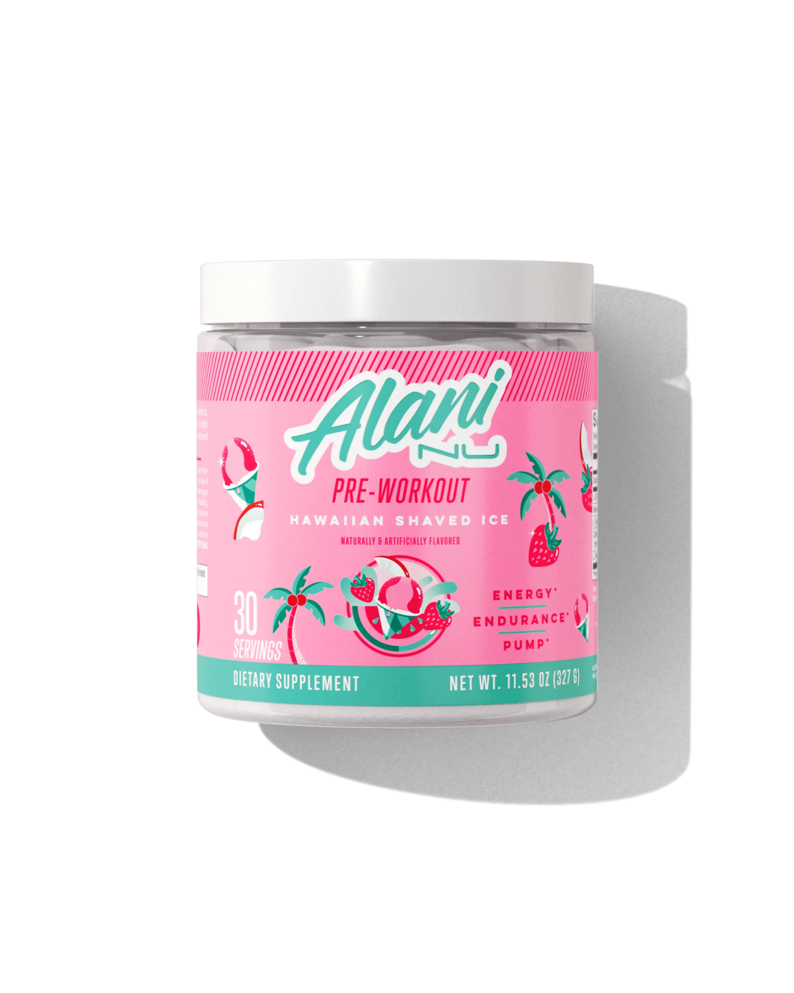 Alani Nu Original Pre Workout Powder - Energy & Focus Booster for Gym, Running & Fitness Training | Berry Lemonade Flavor