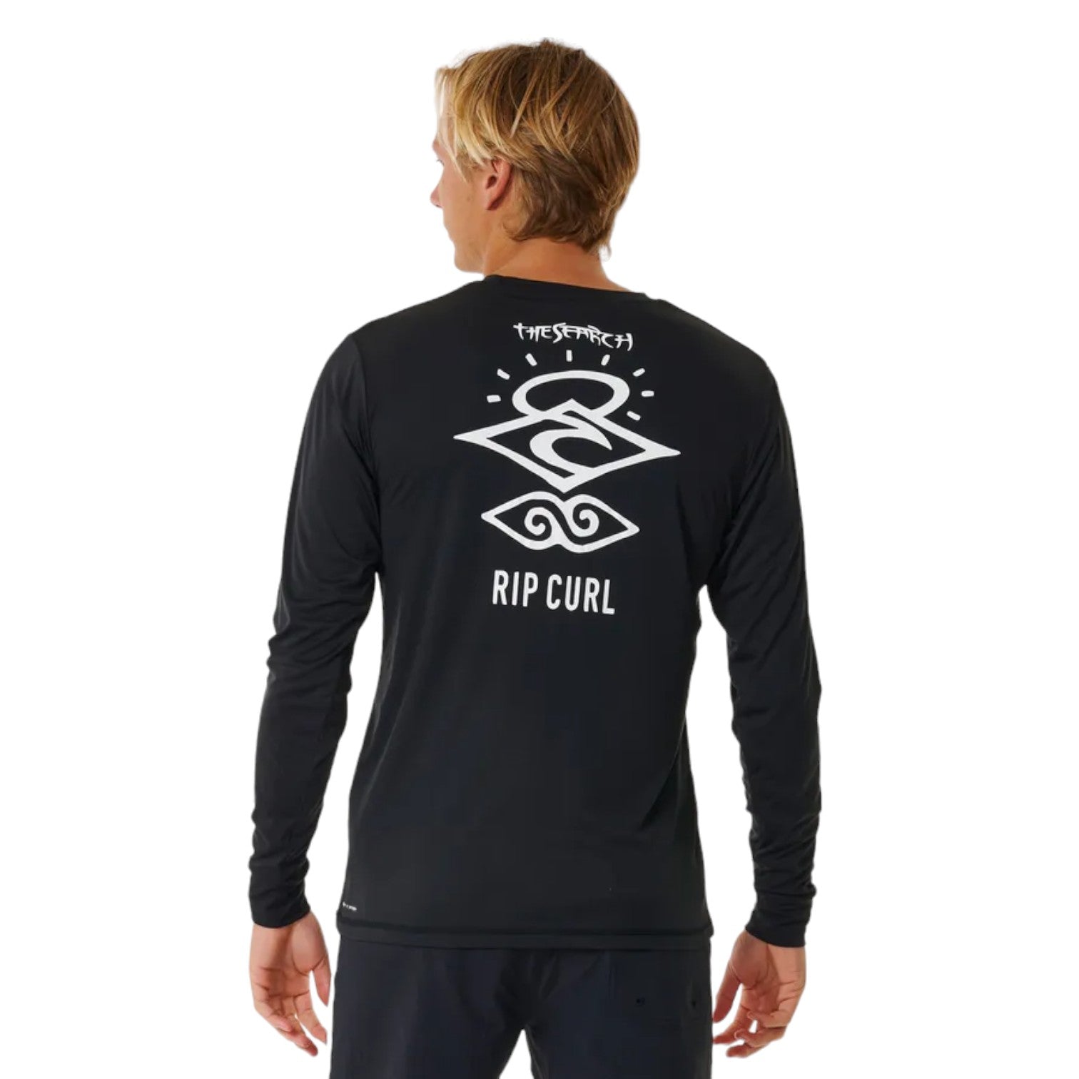 Rip Curl Men's Icons Surflite UPF 50+ Long Sleeve Sun Shirt - UV Protection Surfing & Outdoor Activities