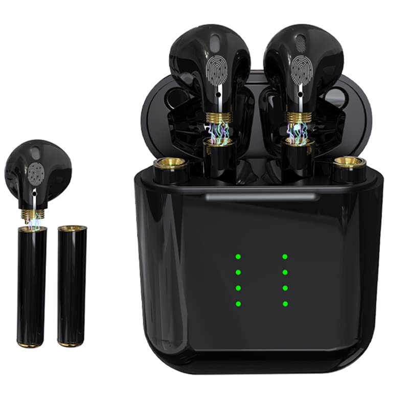 Smart Bluetooth Language Translator Earbuds - 144 Languages Real-Time Translation, 4 Battery Columns, Hands-Free for Travel, Business & Learning | Perfect for International Meetings, Study Abroad & Global Adventures