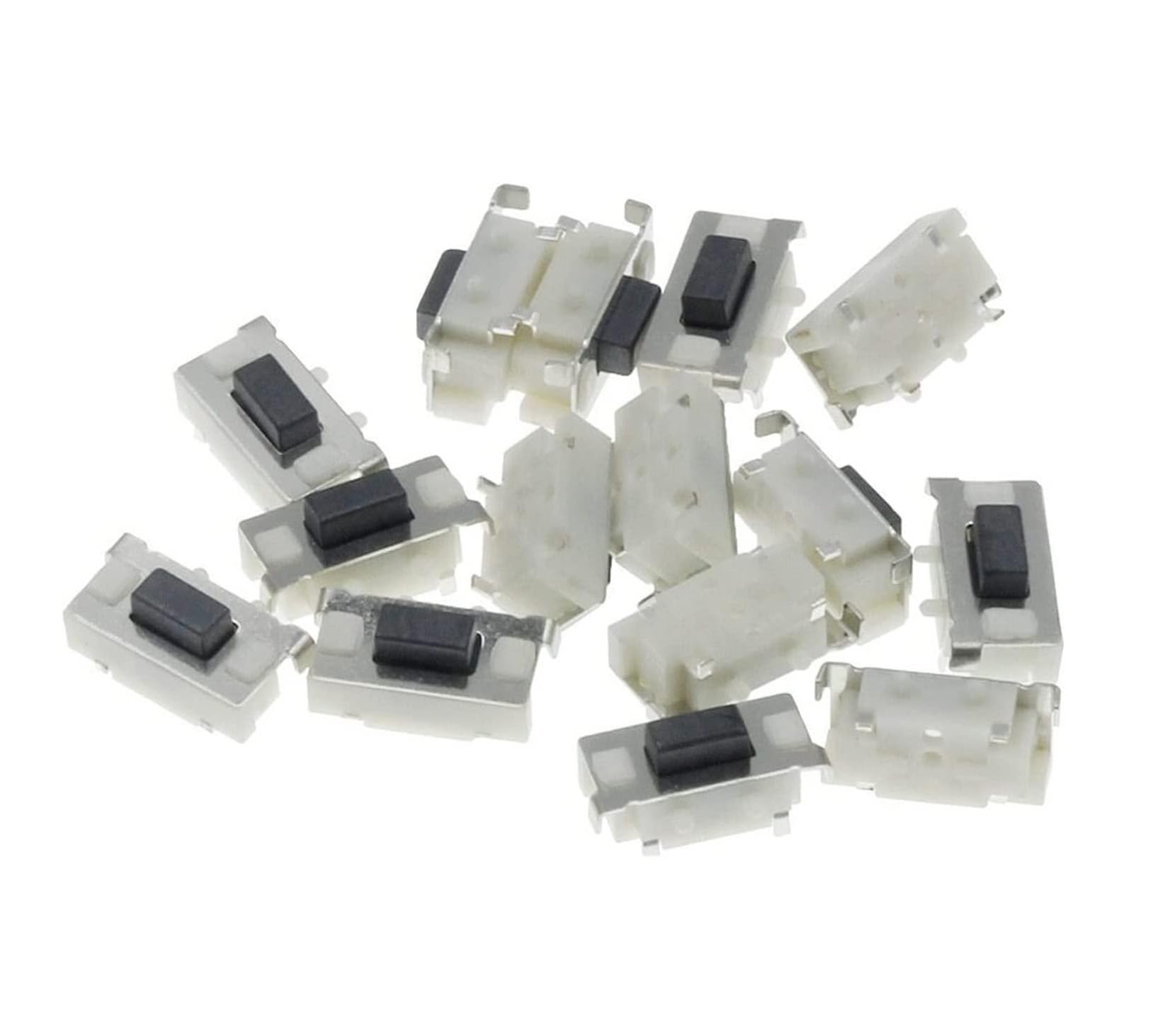 1000PCS DC12V 50mA Micro Tactile Push Button Switch 3x6x3.5mm SMD - for MP3/MP4/Tablet/PC/Bluetooth Devices - Durable Replacement Switch for Electronics Repair and DIY Projects