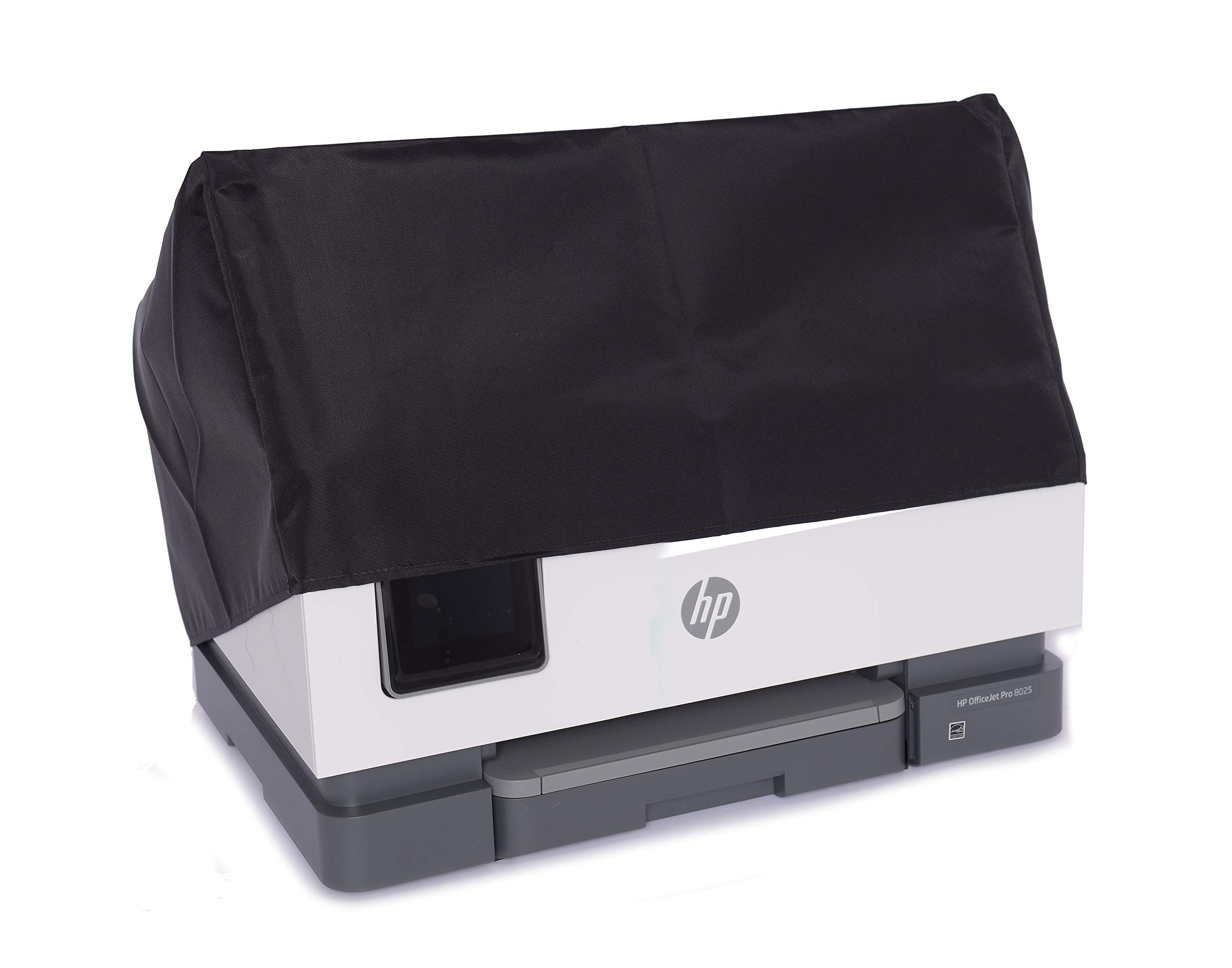Premium Waterproof & Dustproof Cover for HP OfficeJet Pro 9015 All-in-One Wireless Printer - Black Anti-Static Nylon Fabric (17.3