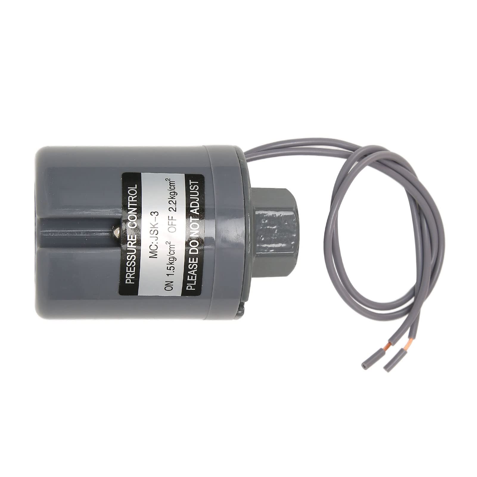 Double Contact Clutch Pressure Switch Controller for Water Pressure Booster Pump with Threaded Elbow Pipe - Ideal for Home Water Systems, Irrigation, and Plumbing Applications