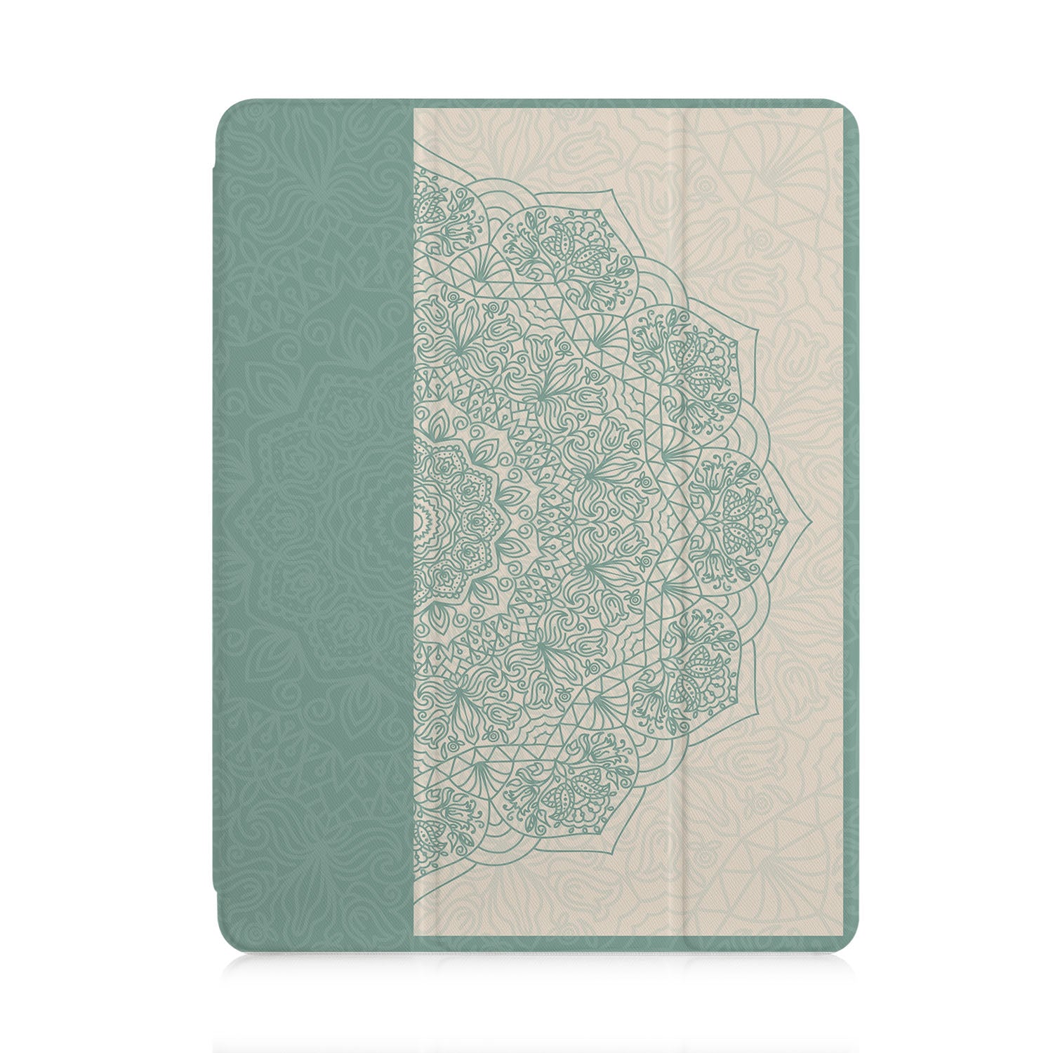 Premium iPad Trifold Case with Aztec Tribal Design - Slim Protective Cover for iPad Air/Pro (6th/5th/4th Gen) | Perfect for Work, Travel & School Use