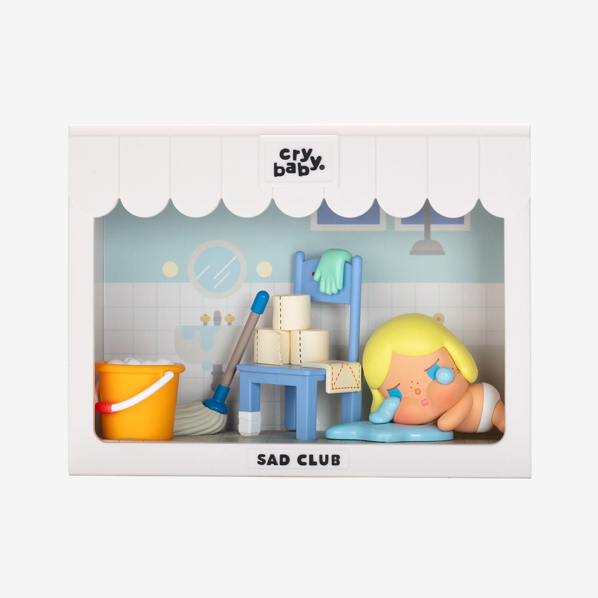CryBaby Sad Club Series Scene Sets - Emo & Goth Room Decor for Teens - Perfect for Bedroom, Dorm, or Party Decorations