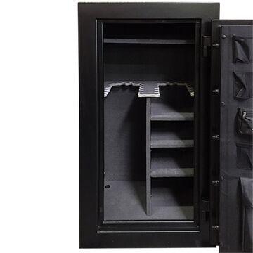 Hollon CS 24E Crescent Shield Series Fireproof Gun Safe - Secure Storage for Handguns, Rifles & Valuables - Ideal for Home, Office & Vehicle Protection