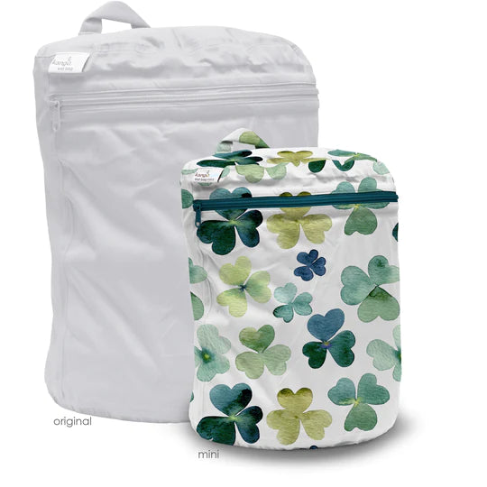 Kanga Care Mini Wet Bag - Waterproof Reusable Pouch for Diapers, Swimsuits & Clothes - Perfect for Daycare, Travel & Gym
