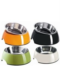 Premium HUNTER Melamine Dog Bowls - Durable, Non-Toxic Pet Food & Water Dishes for Small to Large Dogs - Perfect for Indoor, Outdoor & Travel Use