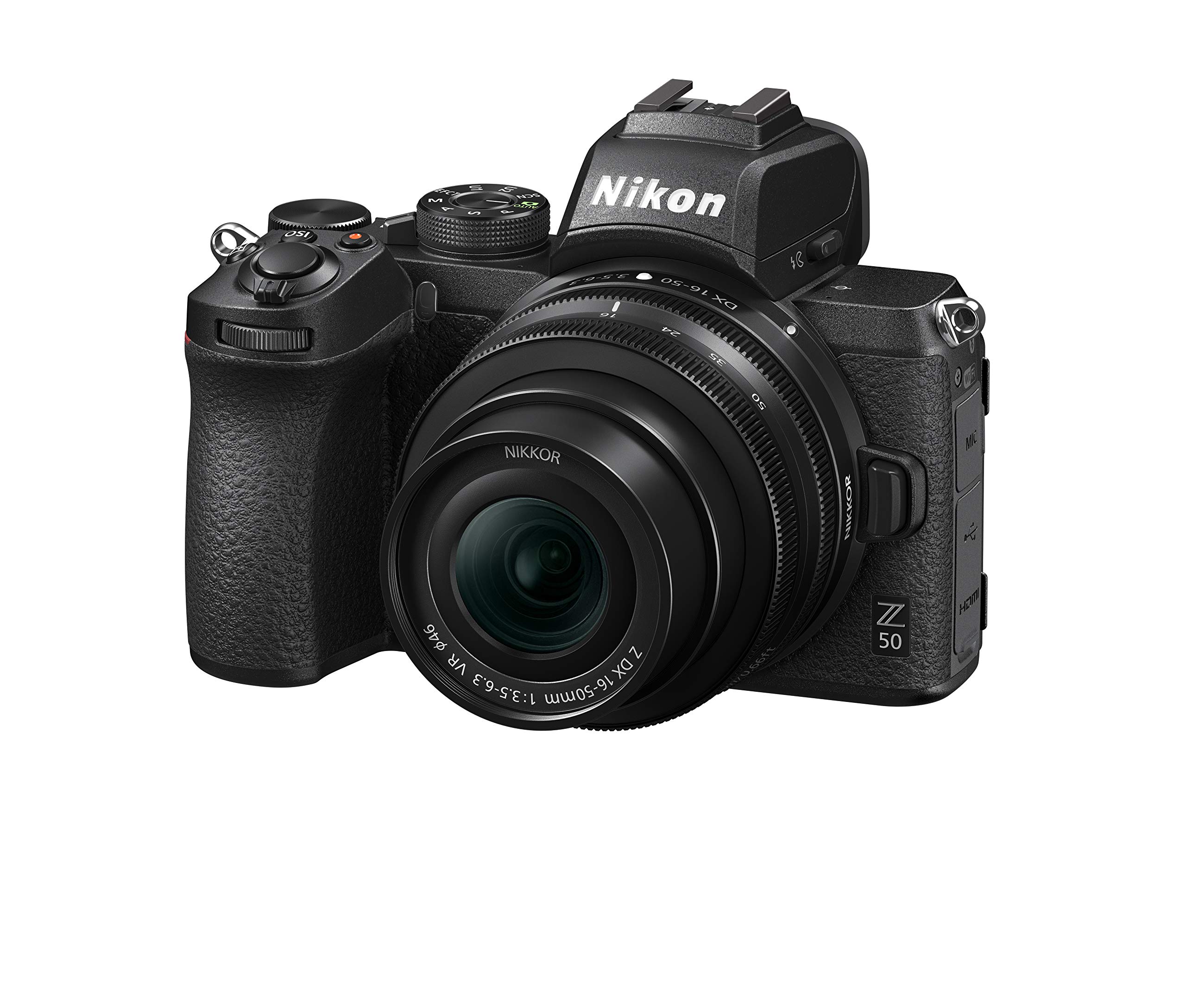 Nikon Z50 Mirrorless Camera with Z DX 16-50mm f/3.5-6.3 VR Lens Kit - Perfect for Travel, Vlogging & Photography Enthusiasts