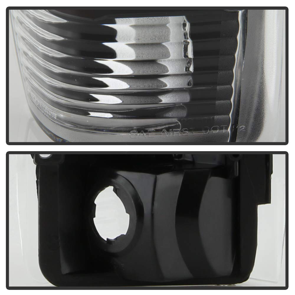 Jdragon Black Replacement Tail Lights for Ford F150 F250 Bronco 1987-1996 - Rear Brake Light Pair Set | Perfect for Off-Roading, Truck Upgrades & Classic Car Restoration