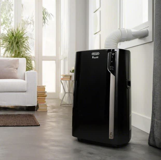 De'Longhi 700 SQFT 4-in-1 Portable Air Conditioner with Dehumidifier, Fan & Heater - PAC EL390HLWKC 3AL - Perfect for Bedrooms, Living Rooms & Home Offices