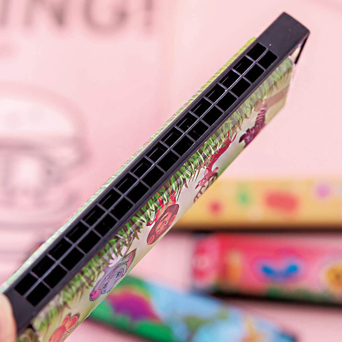 24-Piece Kids Harmonica Toy Set - 16 Hole Musical Instrument for Toddlers & Children - Perfect for Birthday Party Favors, Goodie Bags & Music Education - Fun Learning Toy Gift for Boys & Girls Ages 3+