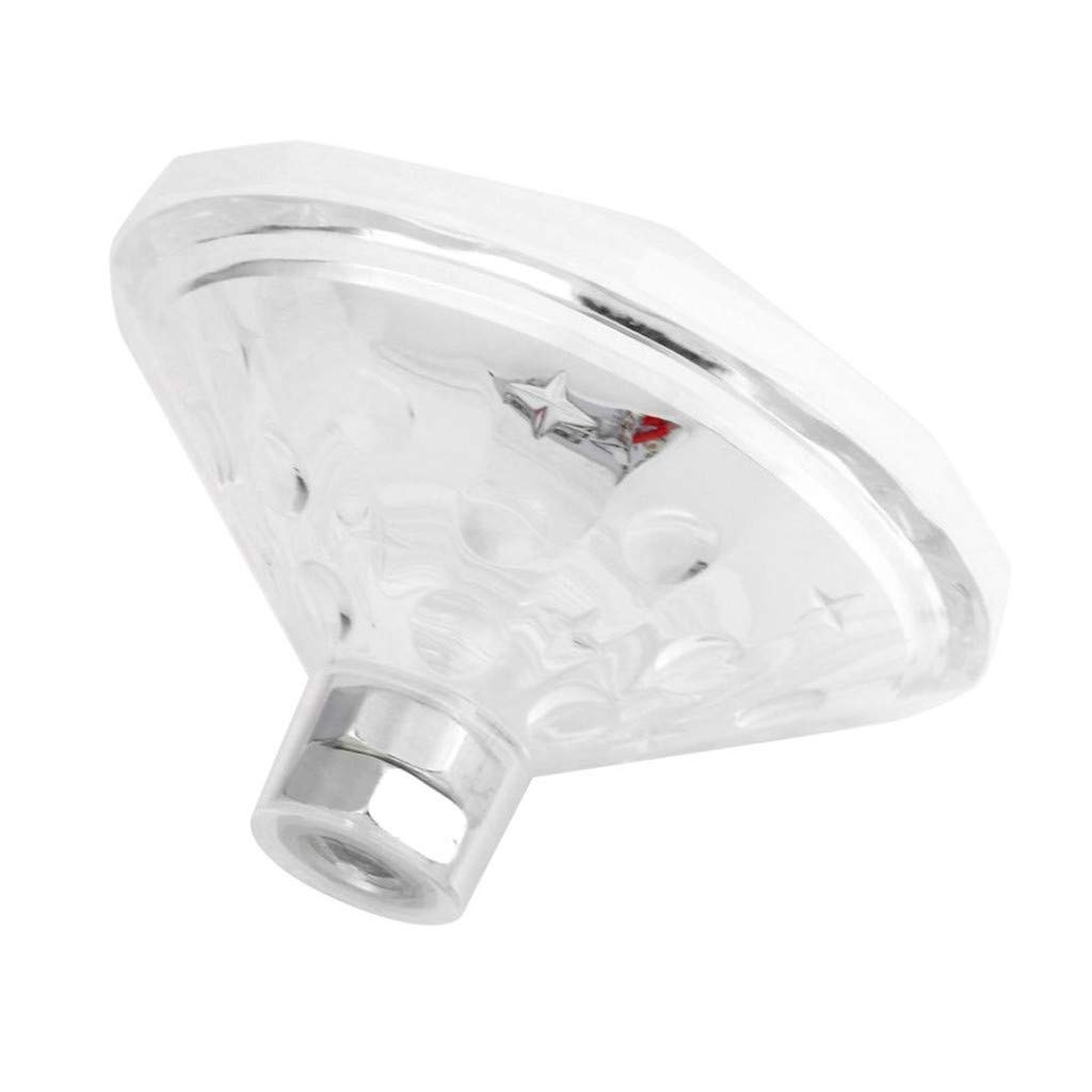 RGB LED Floating Disco Pool Light - Waterproof Spa & Bath Tub Light Show with Color Changing Effects for Swimming Pools, Hot Tubs, and Parties | White Color | Perfect for Night Swimming, Relaxing Baths, and Outdoor Decorations