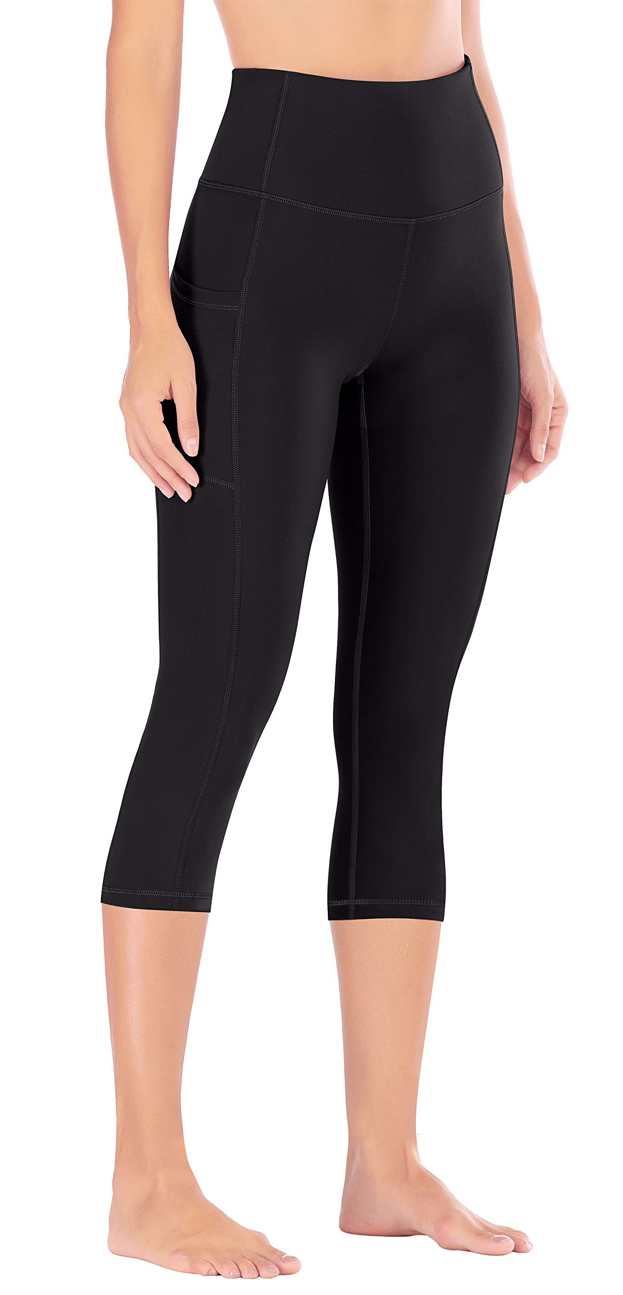 Ewedoos High Waist Yoga Pants with Pockets for Women - Tummy Control Workout Leggings, Compression Activewear for Running, Gym & Lounge