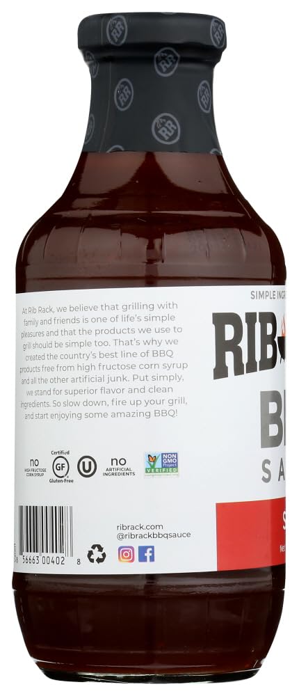 Hot Cayenne BBQ Sauce for Ribs - 19oz (Pack of 6) | Spicy Glaze for Grilling, Smoking & Roasting | Perfect for Backyard BBQs, Tailgating & Family Cookouts