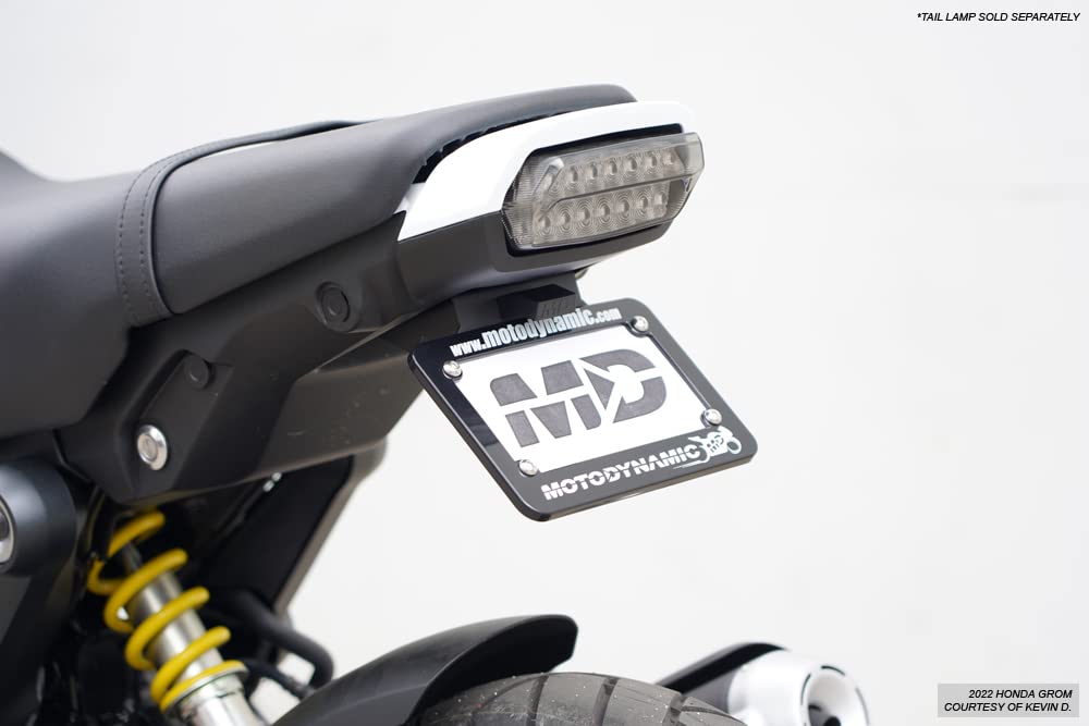 Honda Grom 2022-2025 Fender Eliminator Kit - Lightweight Rear Fender Delete Bracket for Motorcycle Customization & Clean Look Upgrade
