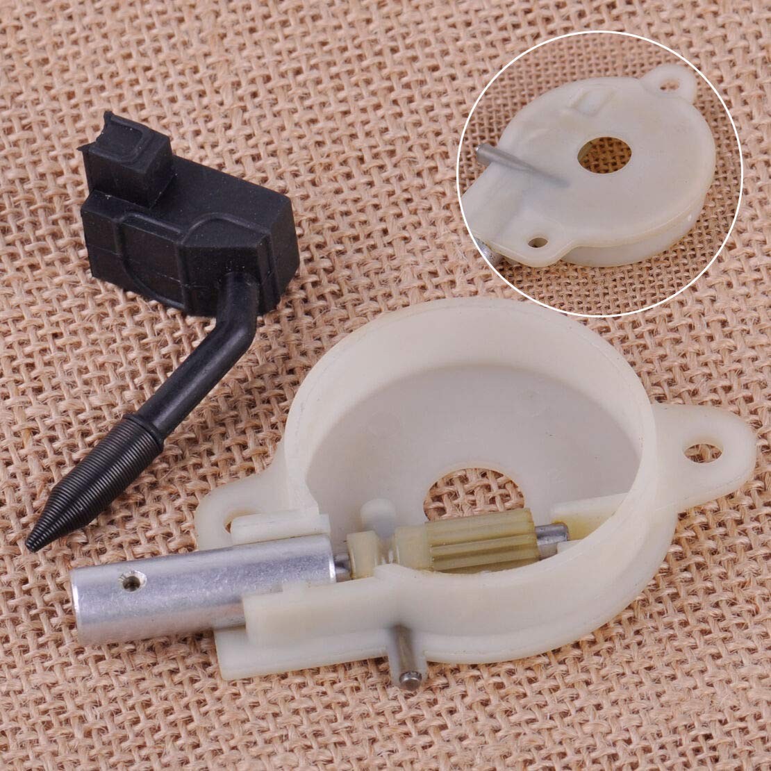 Husqvarna Chainsaw Oil Pump Replacement Parts - Compatible with Models 36, 41, 136, 137, 141, 142 - Durable Oiler Assembly for Smooth Lubrication - Perfect for Forestry Work, Tree Cutting & DIY Landscaping Projects