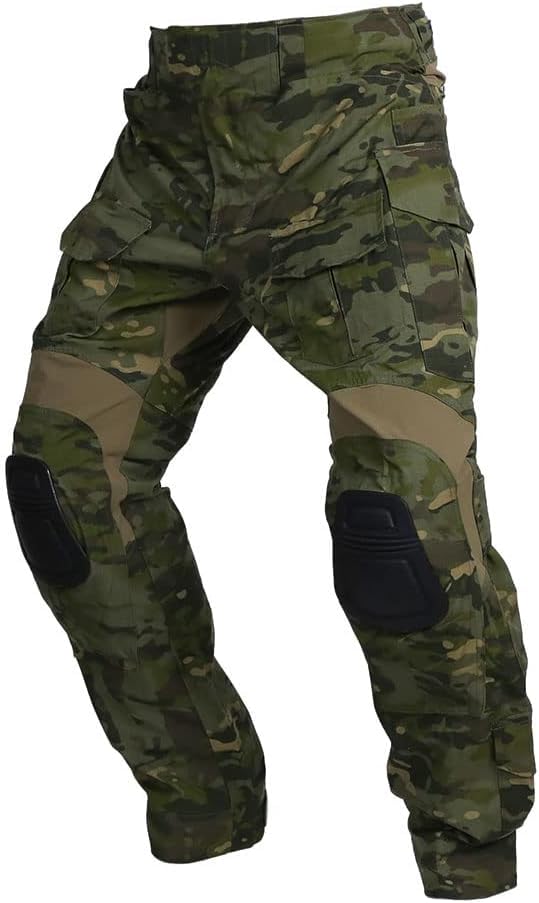 EMERSONGEAR G3 Paintball Pants with Knee Pads - Tactical Combat Pants for Men | Army Airsoft BDU Outdoor Trousers | Perfect for Paintball, Airsoft, Tactical Training & Outdoor Adventures