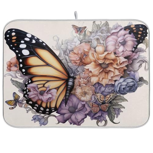 Butterfly and Flowers