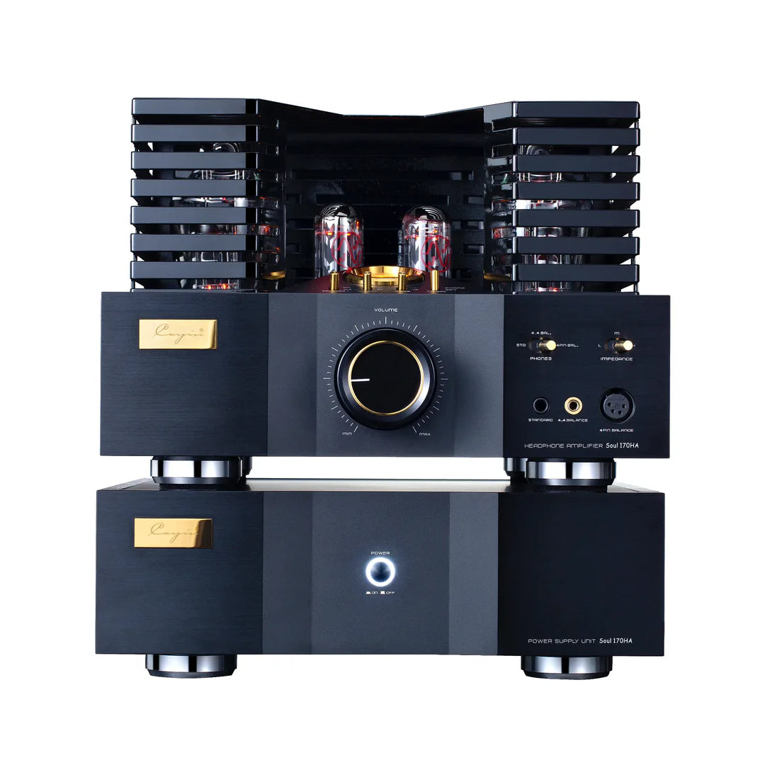 Cayin SOUL 170HA Premium Tube Headphone Amplifier - High-End Audio Equipment for Audiophiles | Perfect for Home Studio, Music Listening & Professional Audio Setup