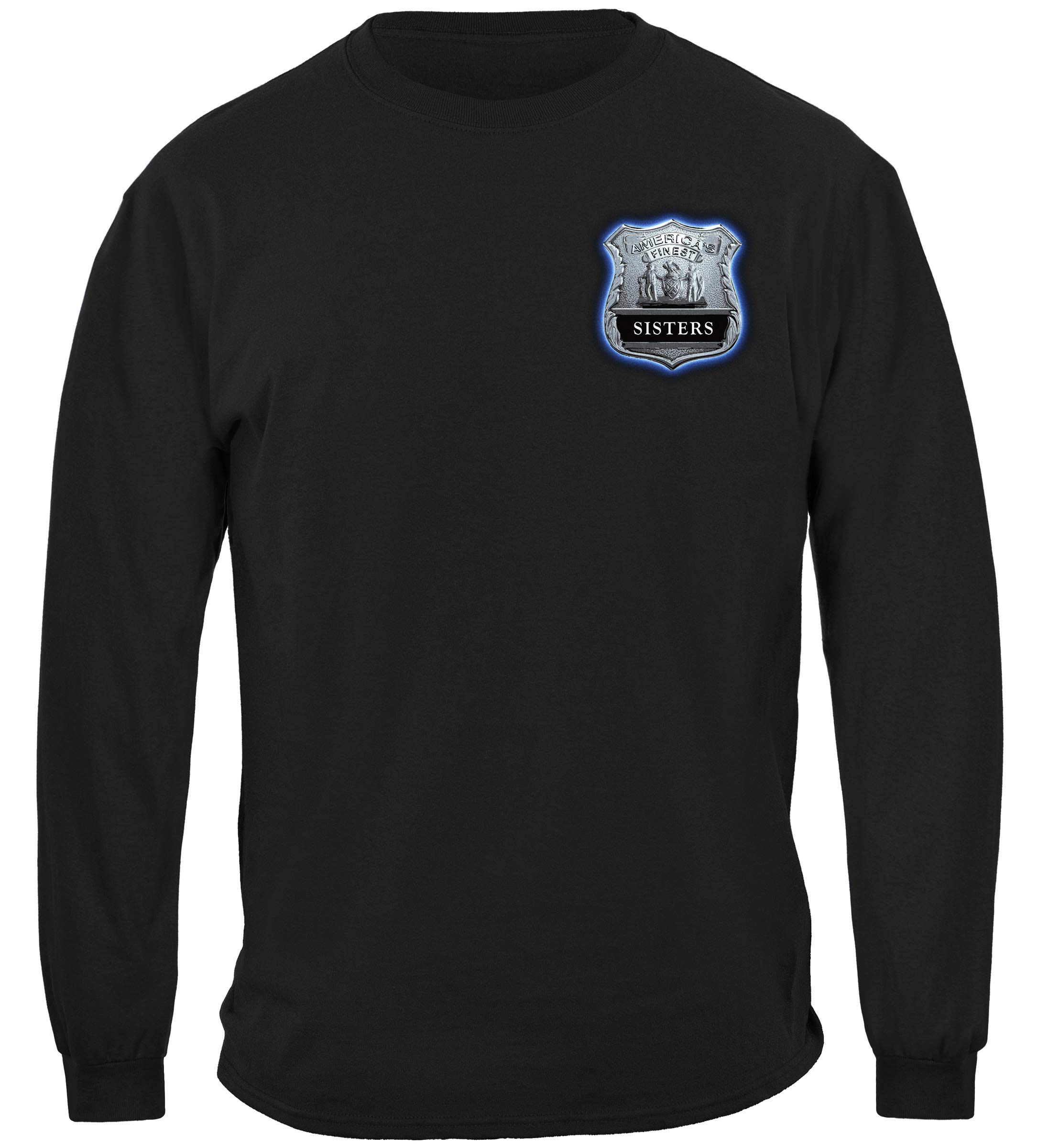 Erazor Bits Law Enforcement T-Shirts - Premium Cotton Police Themed Shirts for Officers, First Responders & Supporters - Perfect for Duty, Training & Showing Police Pride