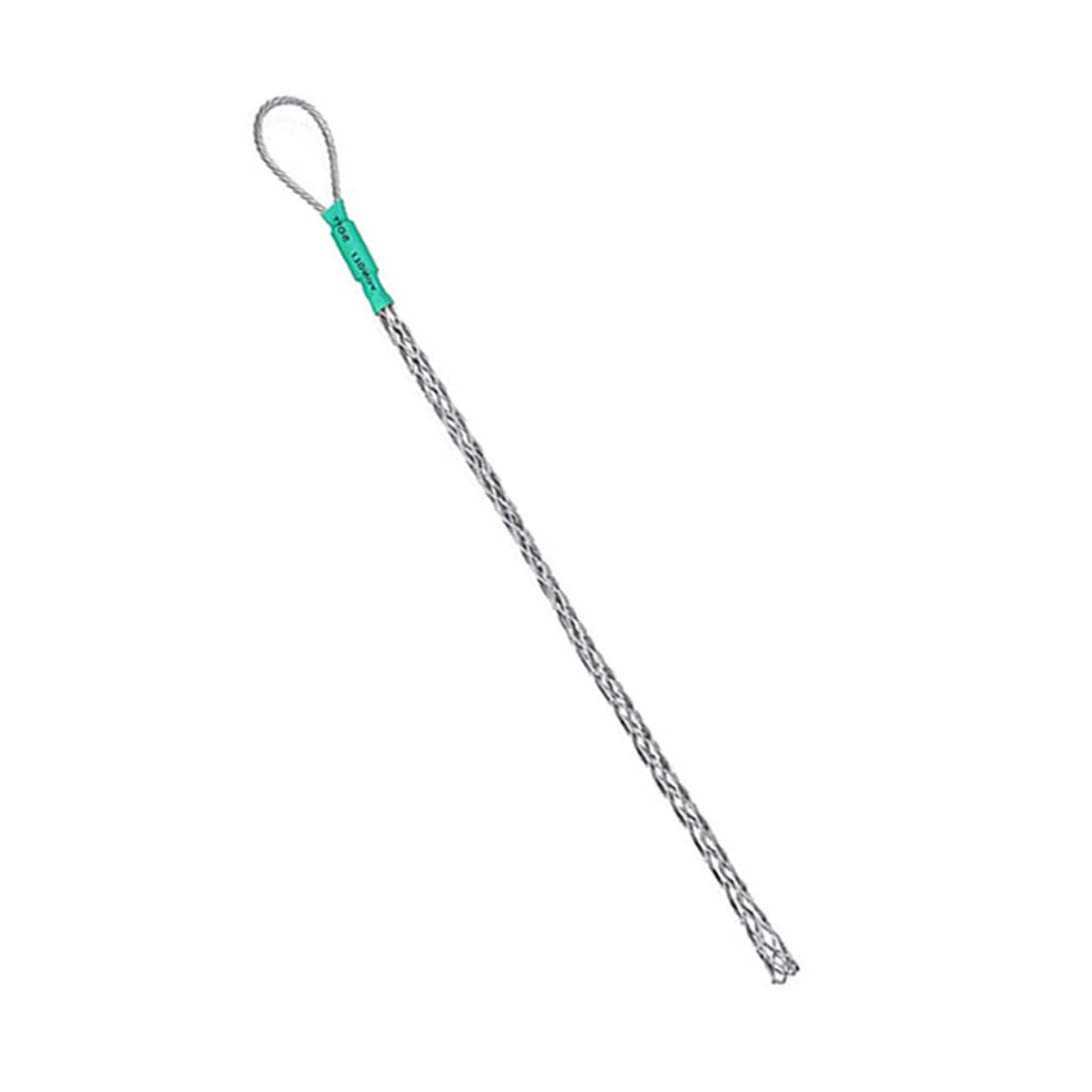 Cable Pulling Grip Sock Kit - Heavy Duty Mesh Puller with Galvanized Metal & Anti-Rust Wire, Flexible Eye Mesh Rope Gripper for Electrical and Network Cable Installation