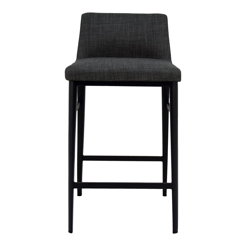 Baron Stool - Modern Adjustable Bar Stool with Backrest, PU Leather Seat, Chrome Base - Perfect for Kitchen Island, Home Bar, and Dining Room