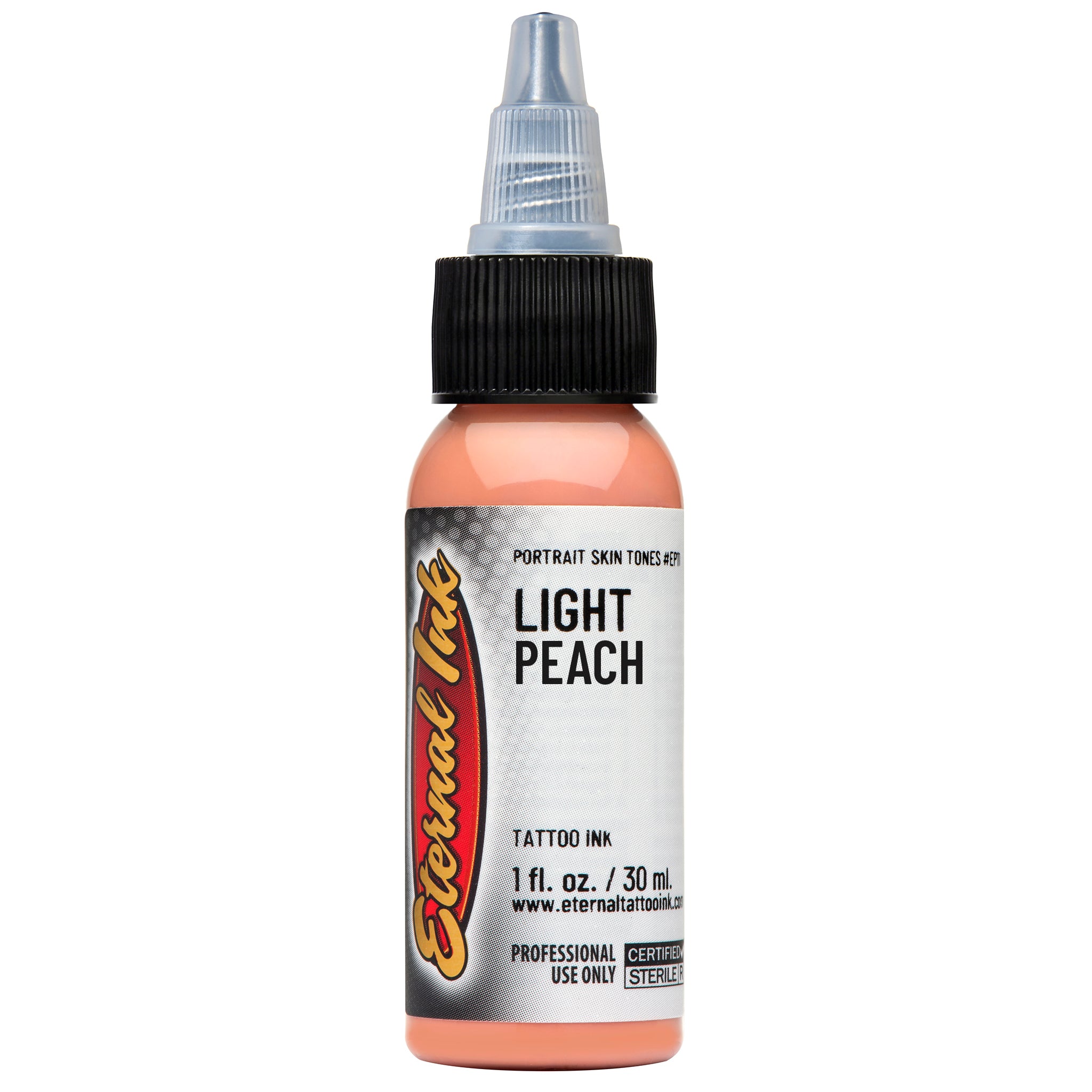 Eternal Portrait Light Peach Ink for Realistic Skin Tones - Perfect for Tattoo Artists & Permanent Makeup Professionals